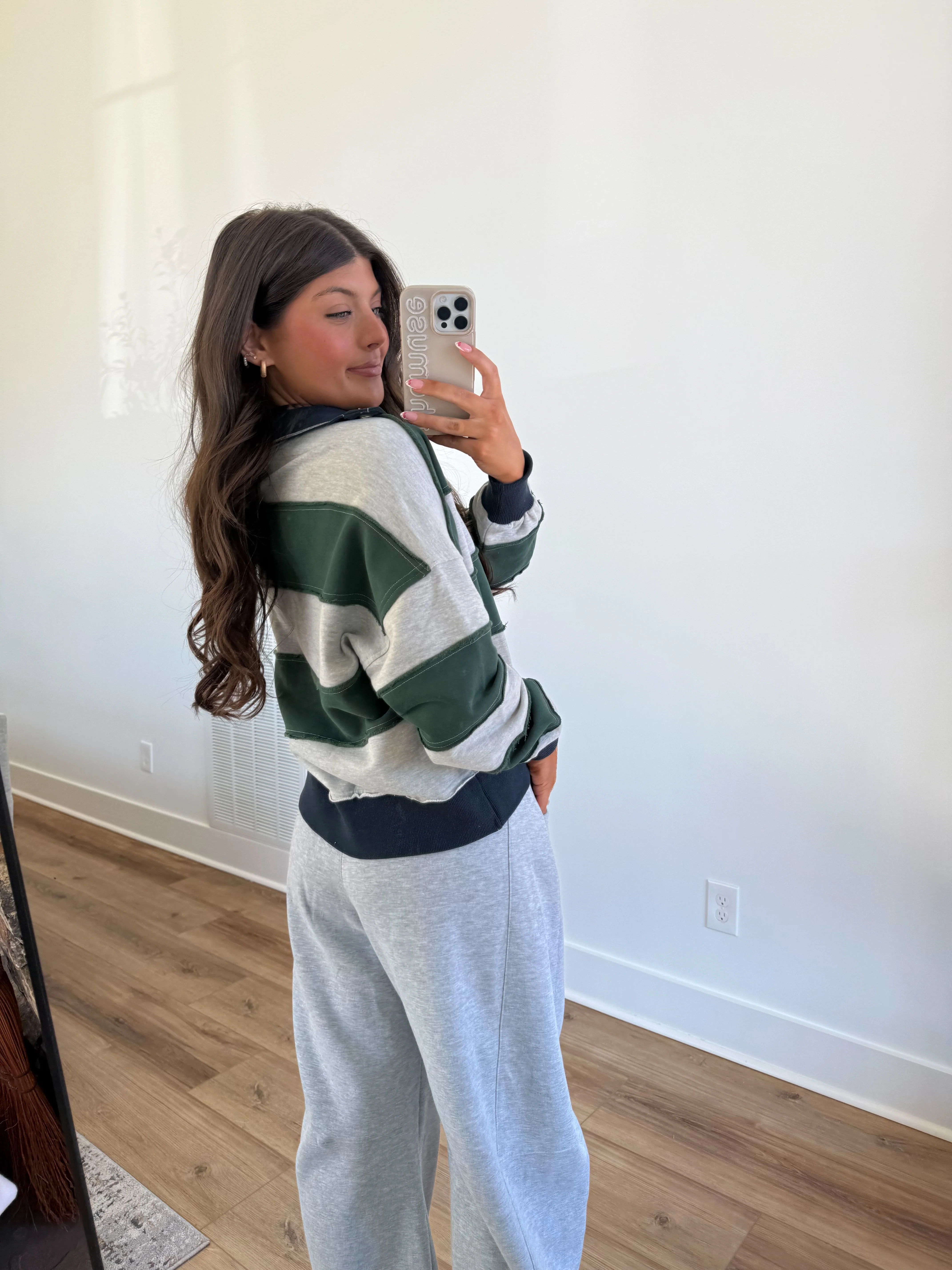 The All-Star Stripe Pullover (Green) - Image 5