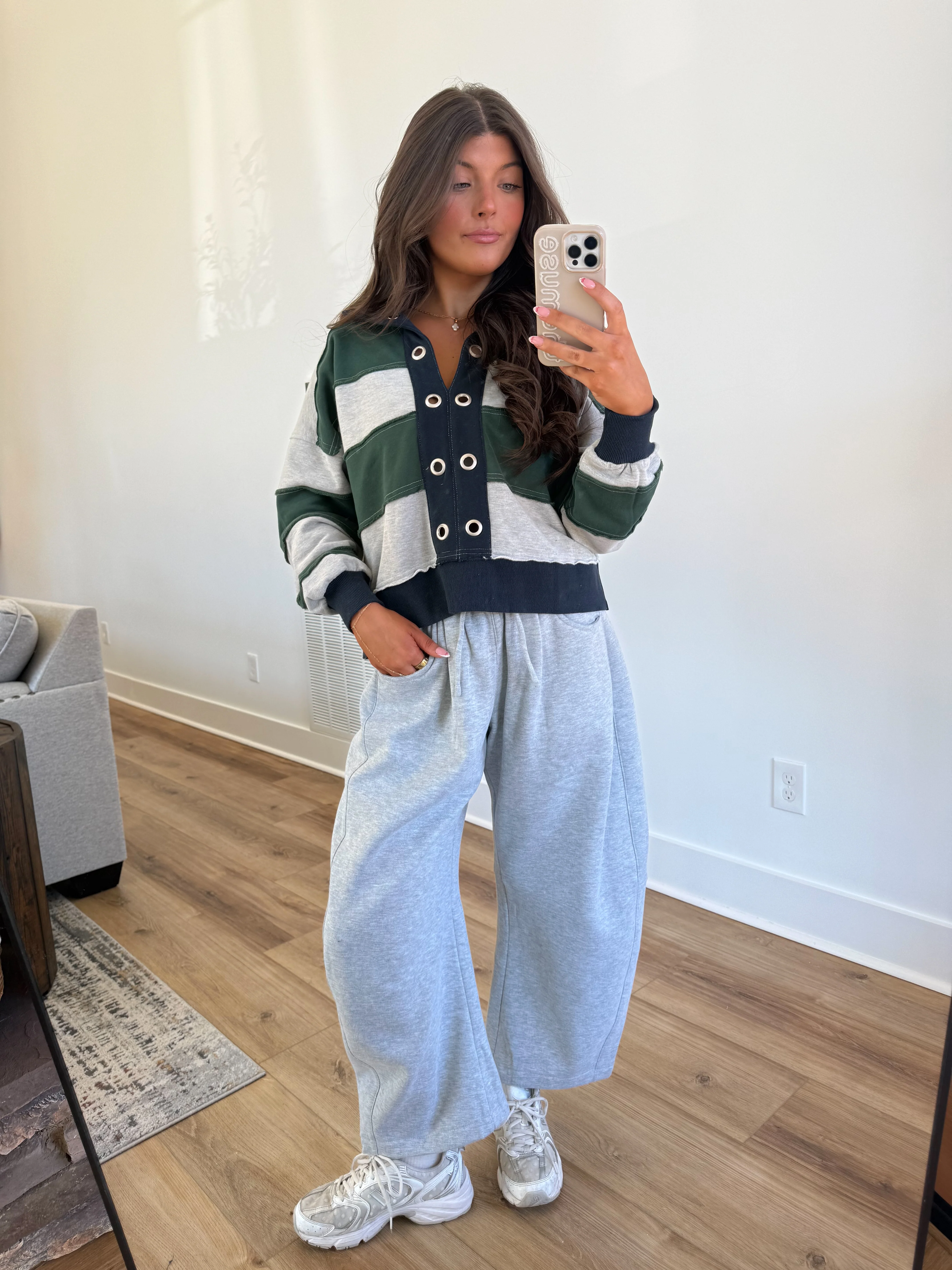 The All-Star Stripe Pullover (Green) - Image 7