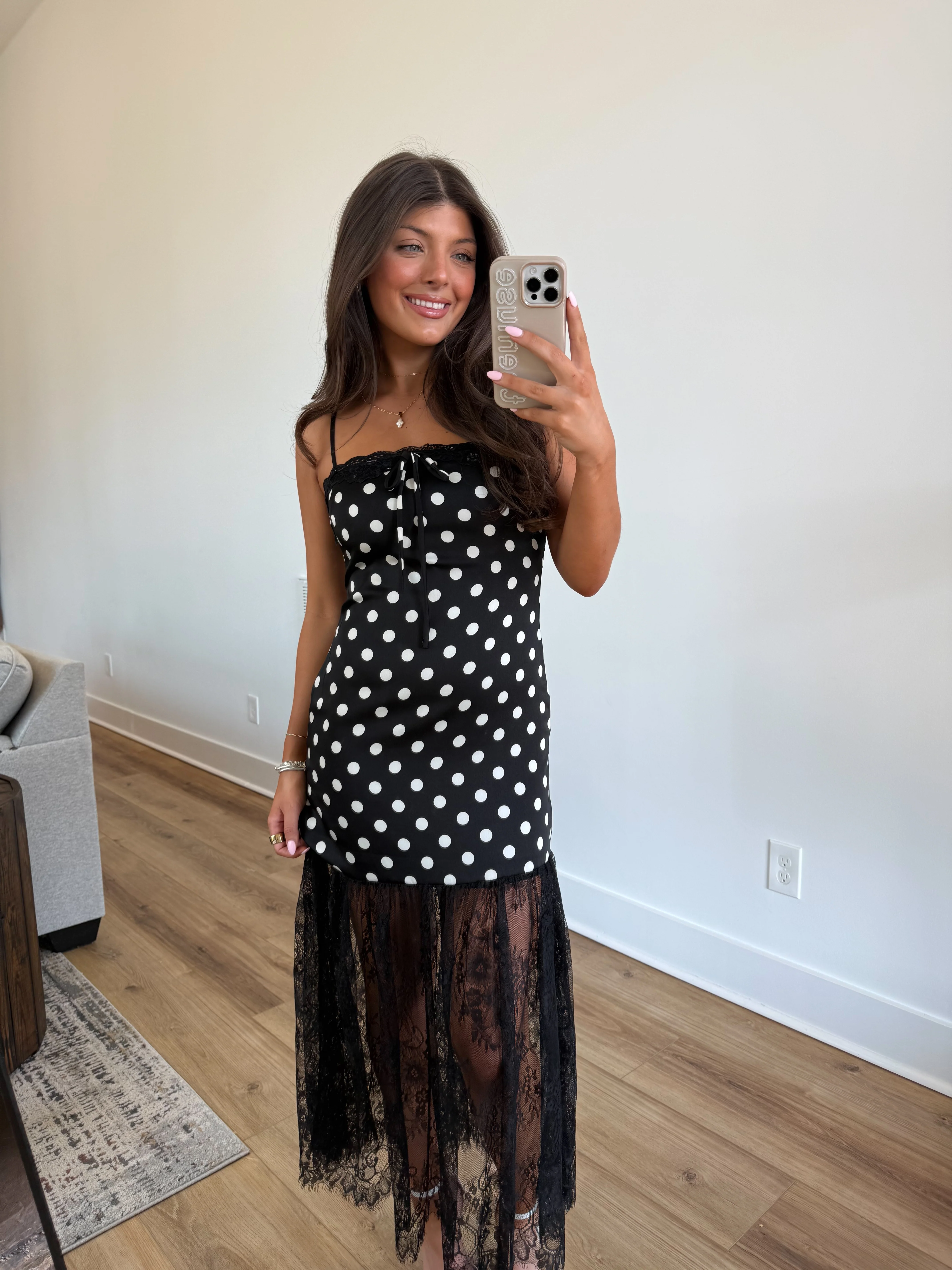 The Amour Lace Dress (Black) - Image 4