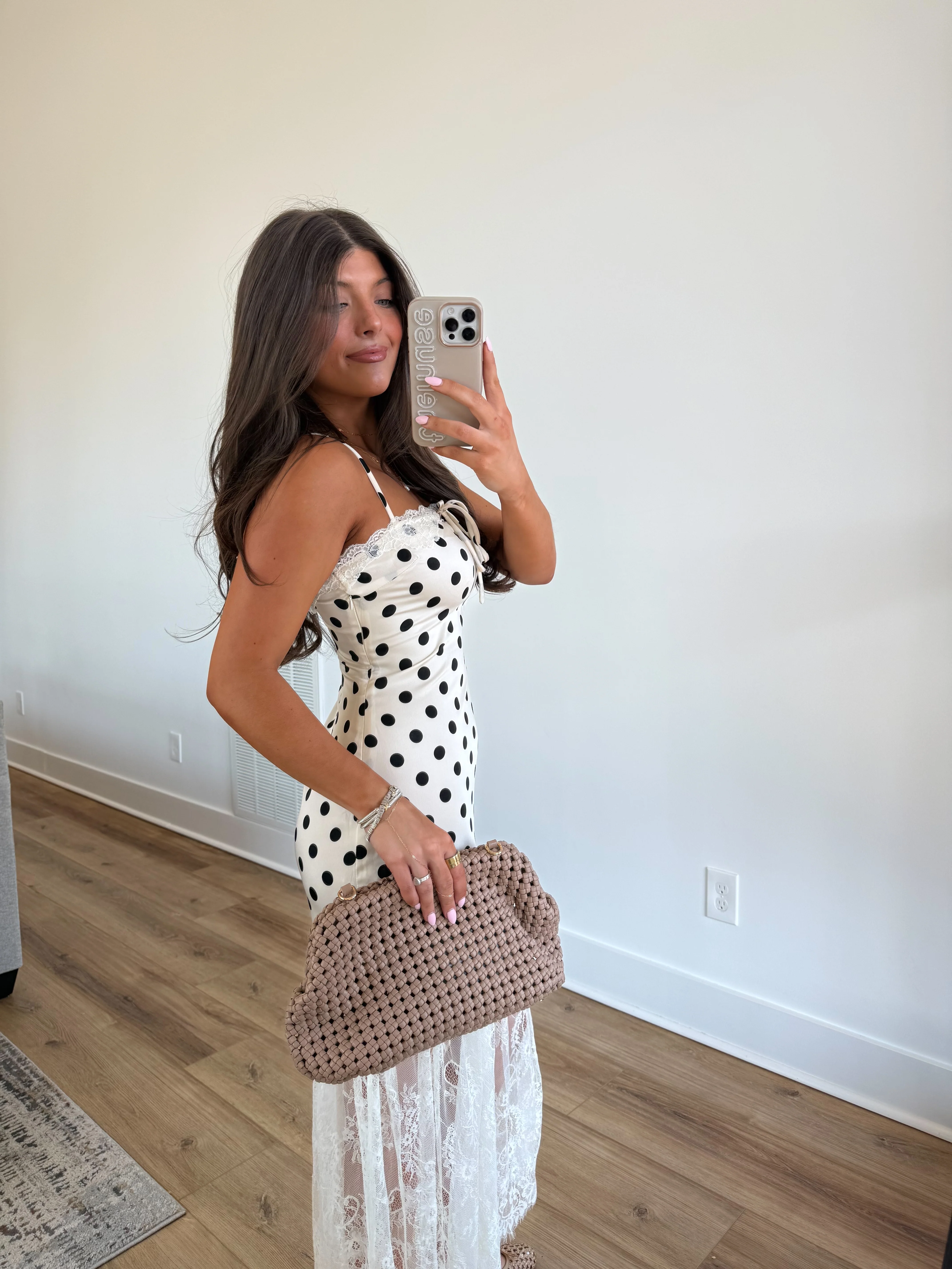 The Amour Lace Dress (White) - Image 3