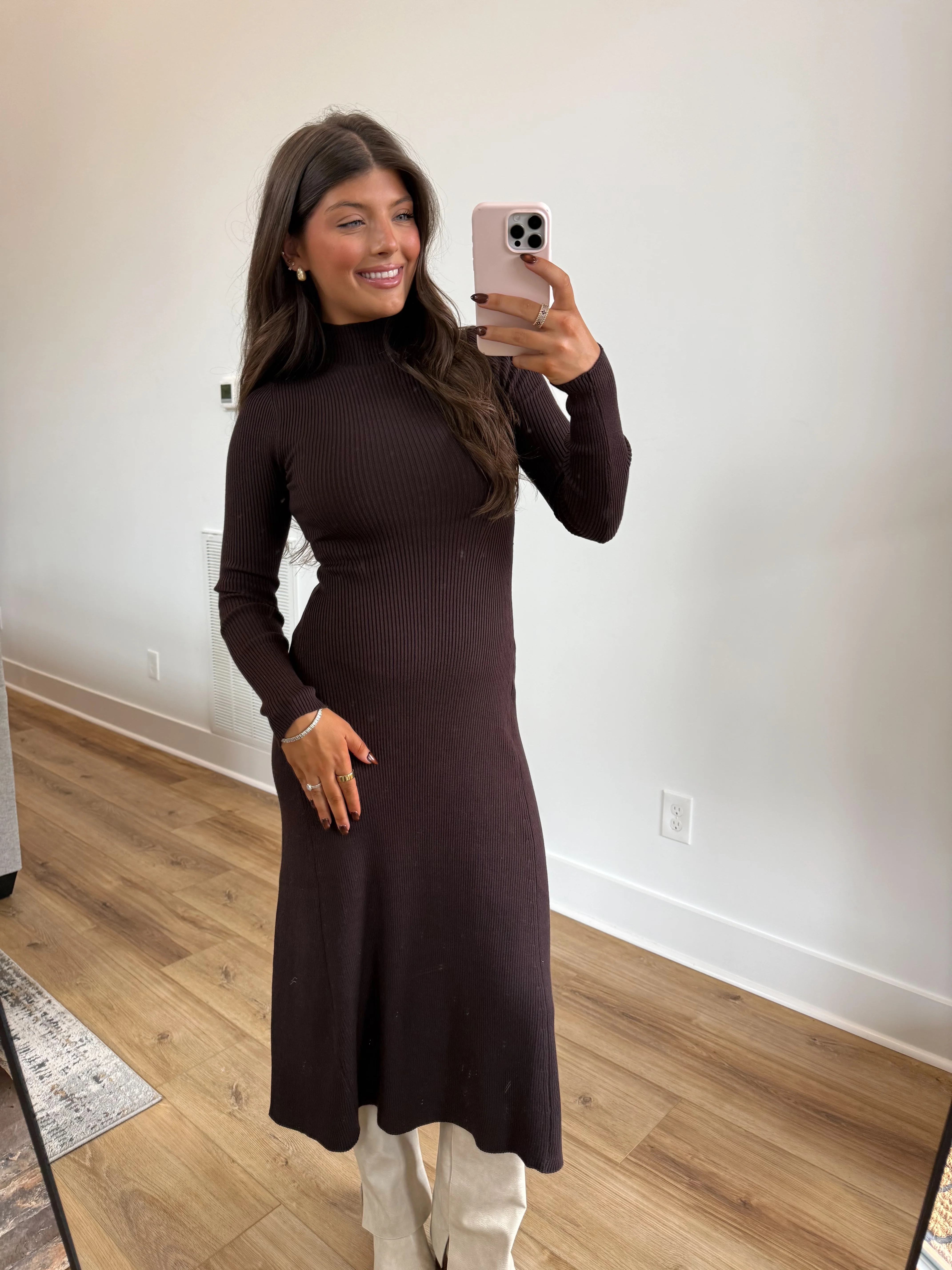 The Autumn Ribbed Dress - Image 3