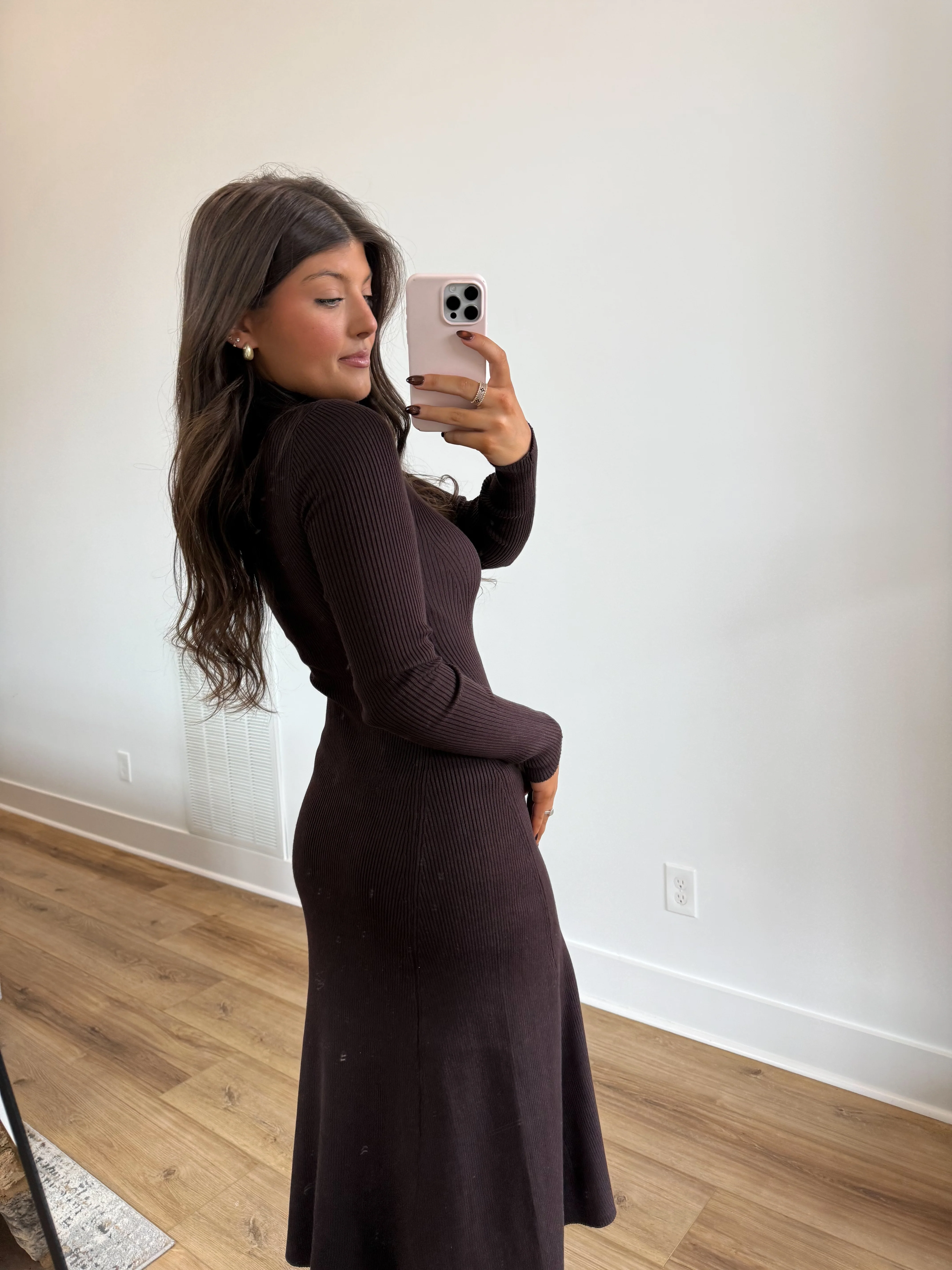 The Autumn Ribbed Dress - Image 4