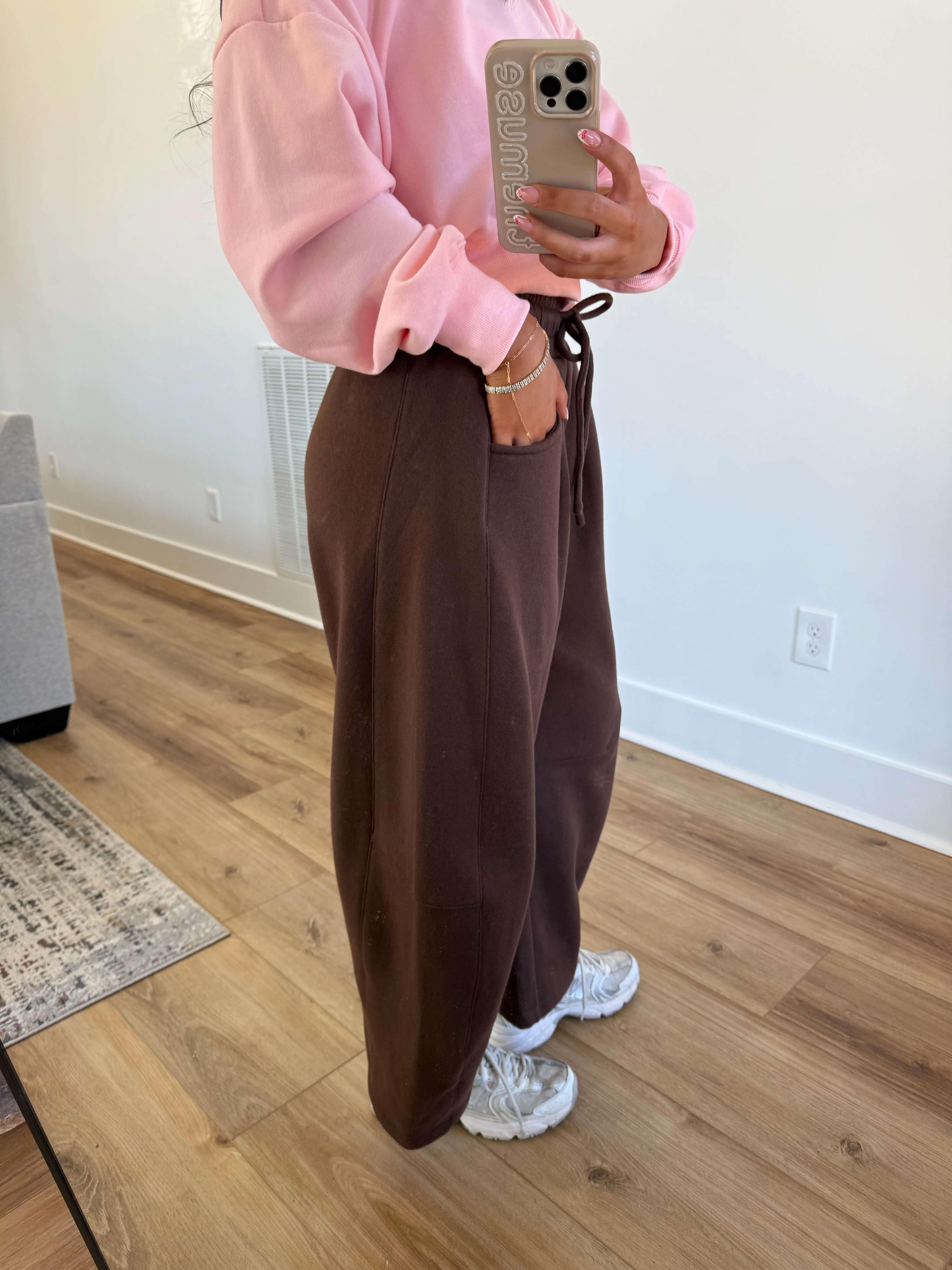 The Barrel Lounge Sweatpant (Brown) - Image 4