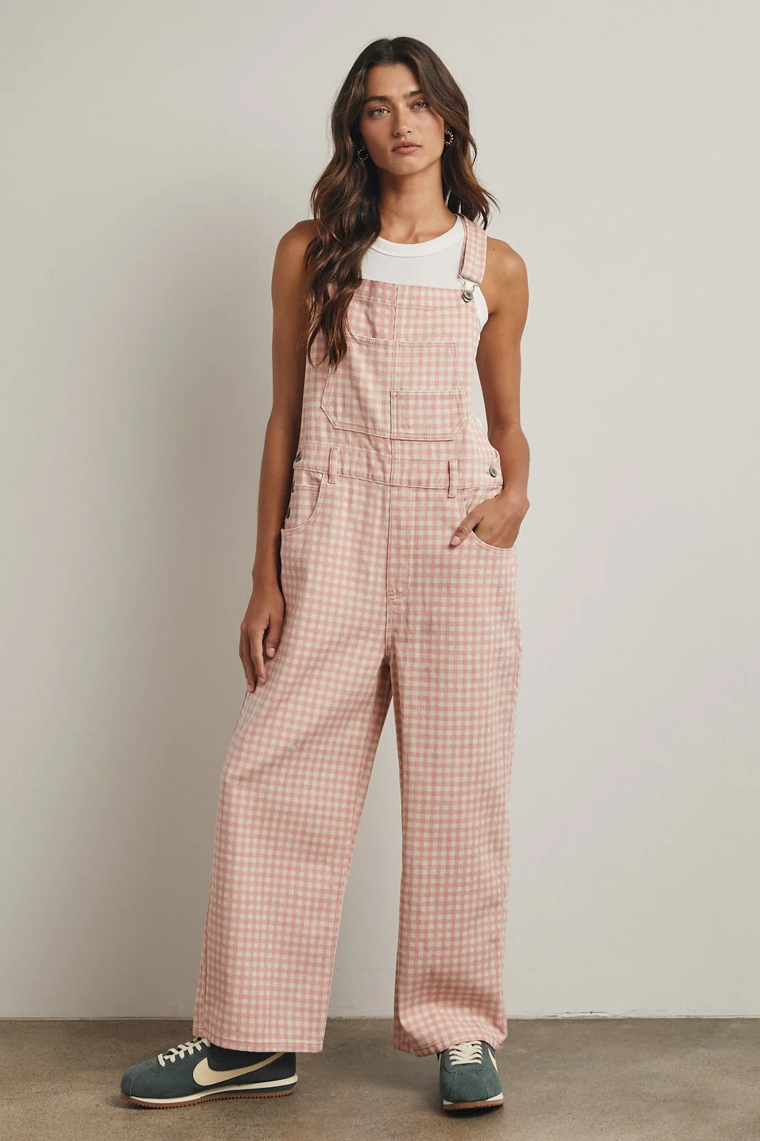 The Blossom Check Overalls (Restock) - Image 7