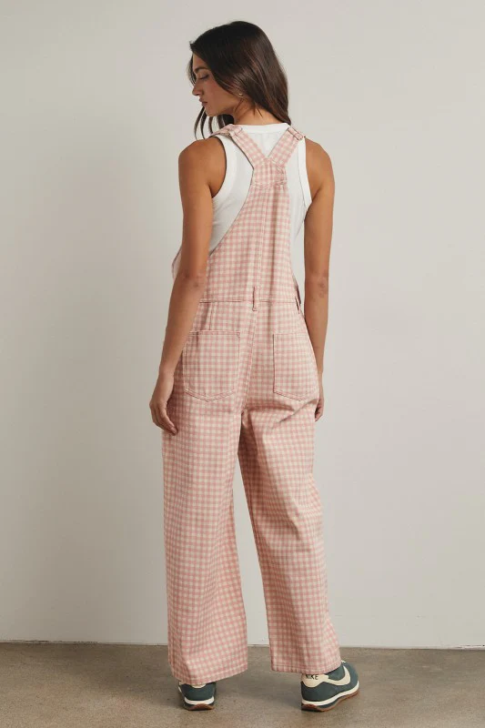 The Blossom Check Overalls (Restock) - Image 8