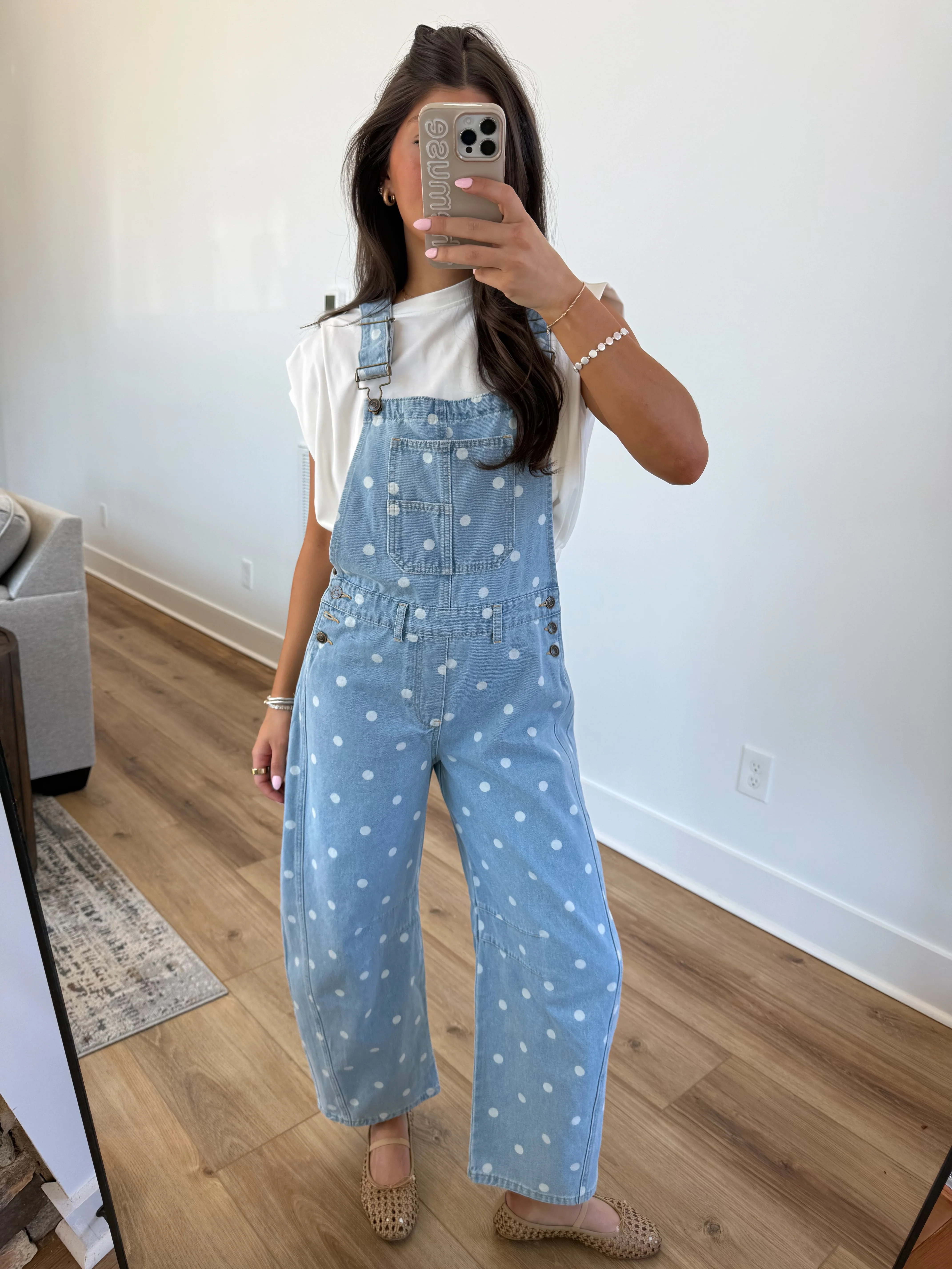 The Bluebell Dot Overalls (Restock) - Image 2