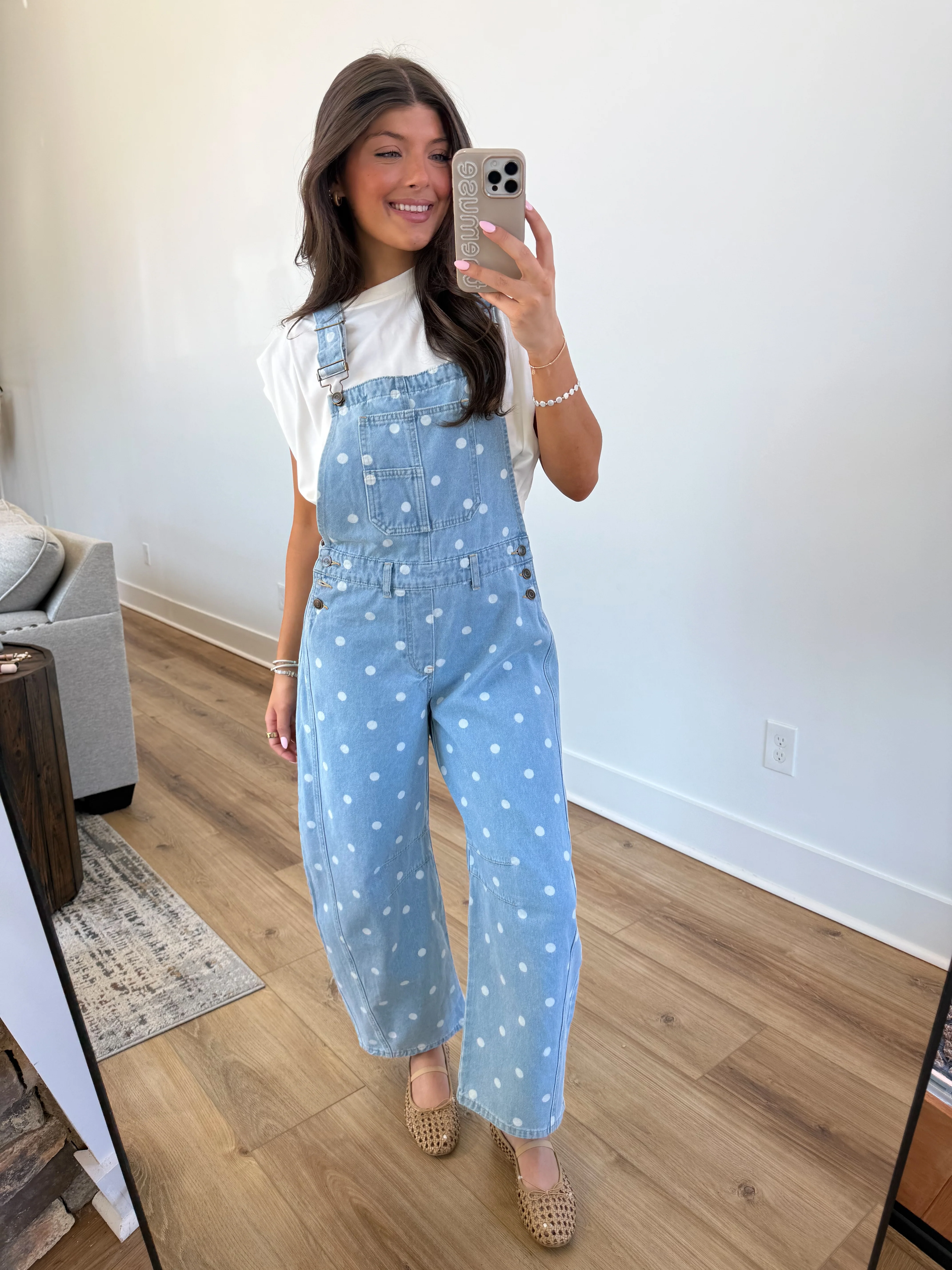The Bluebell Dot Overalls (Restock) - Image 5