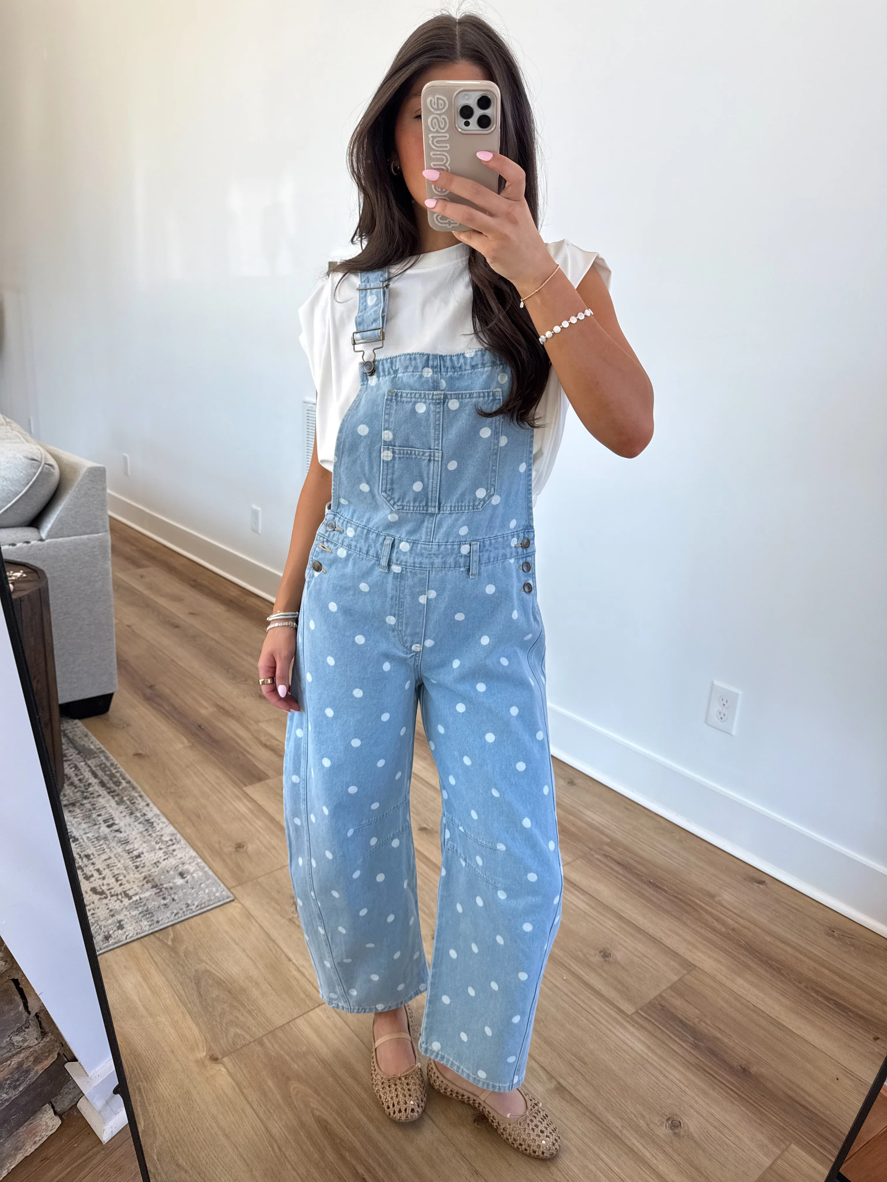 The Bluebell Dot Overalls (Restock) - Image 7
