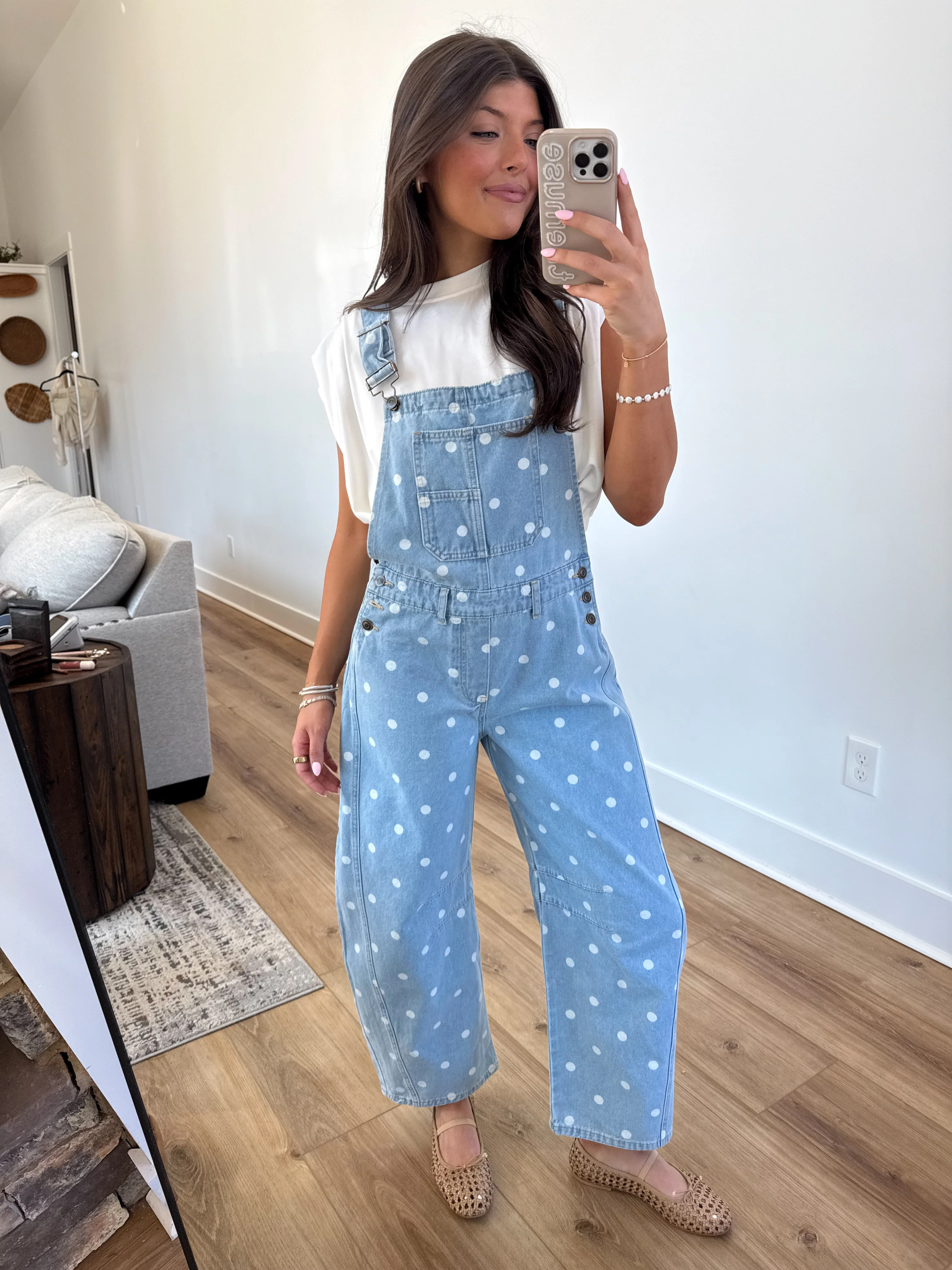 The Bluebell Dot Overalls (Restock) - Image 8