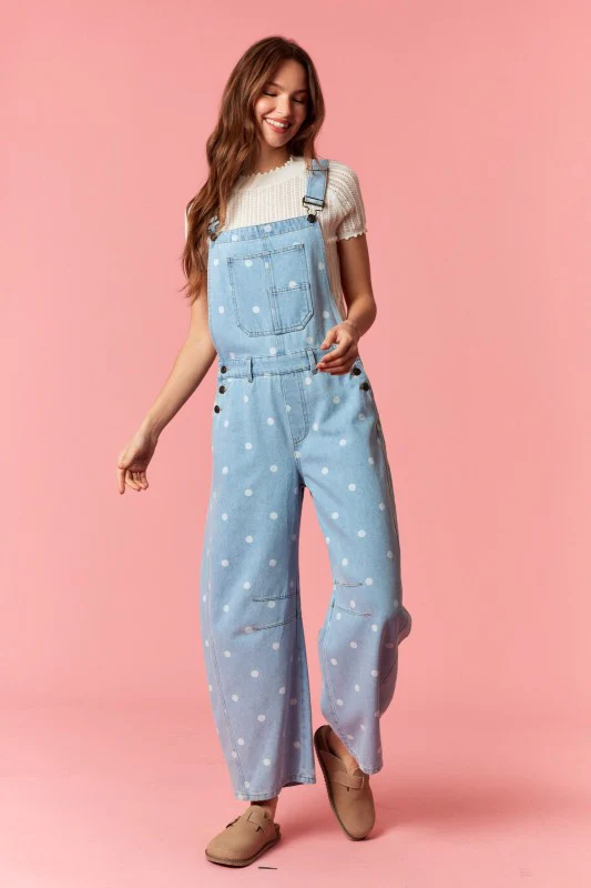 The Bluebell Dot Overalls (Restock) - Image 9