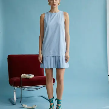 The Bluebell Pleat Mini - Image 6