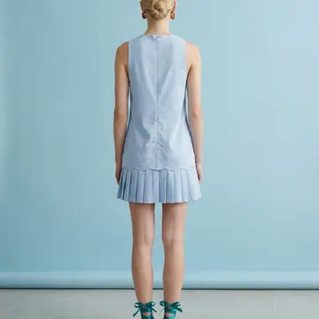 The Bluebell Pleat Mini - Image 7