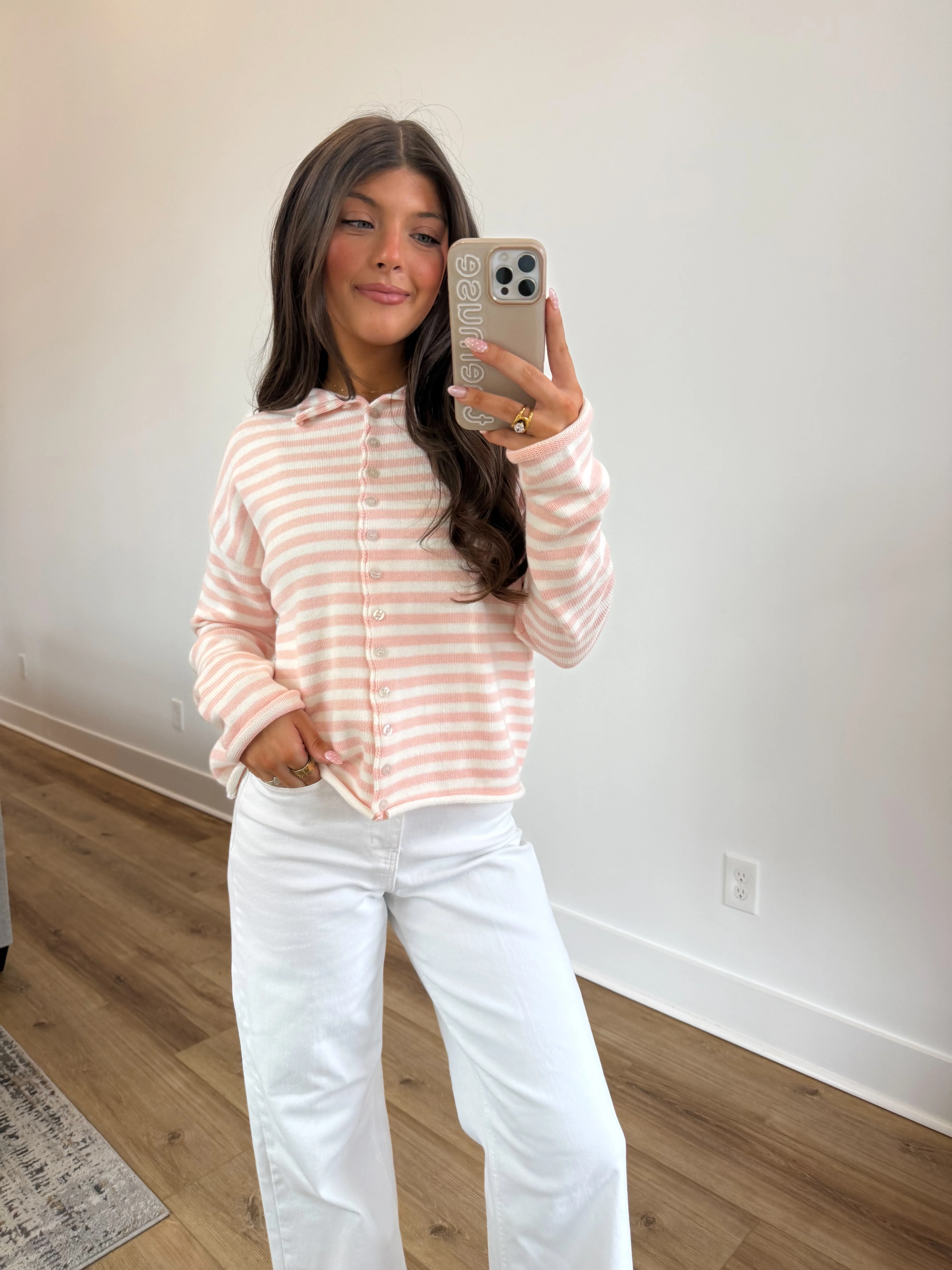 The Blush Stripe Sweater - Image 4