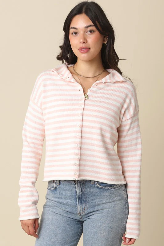 The Blush Stripe Sweater - Image 6