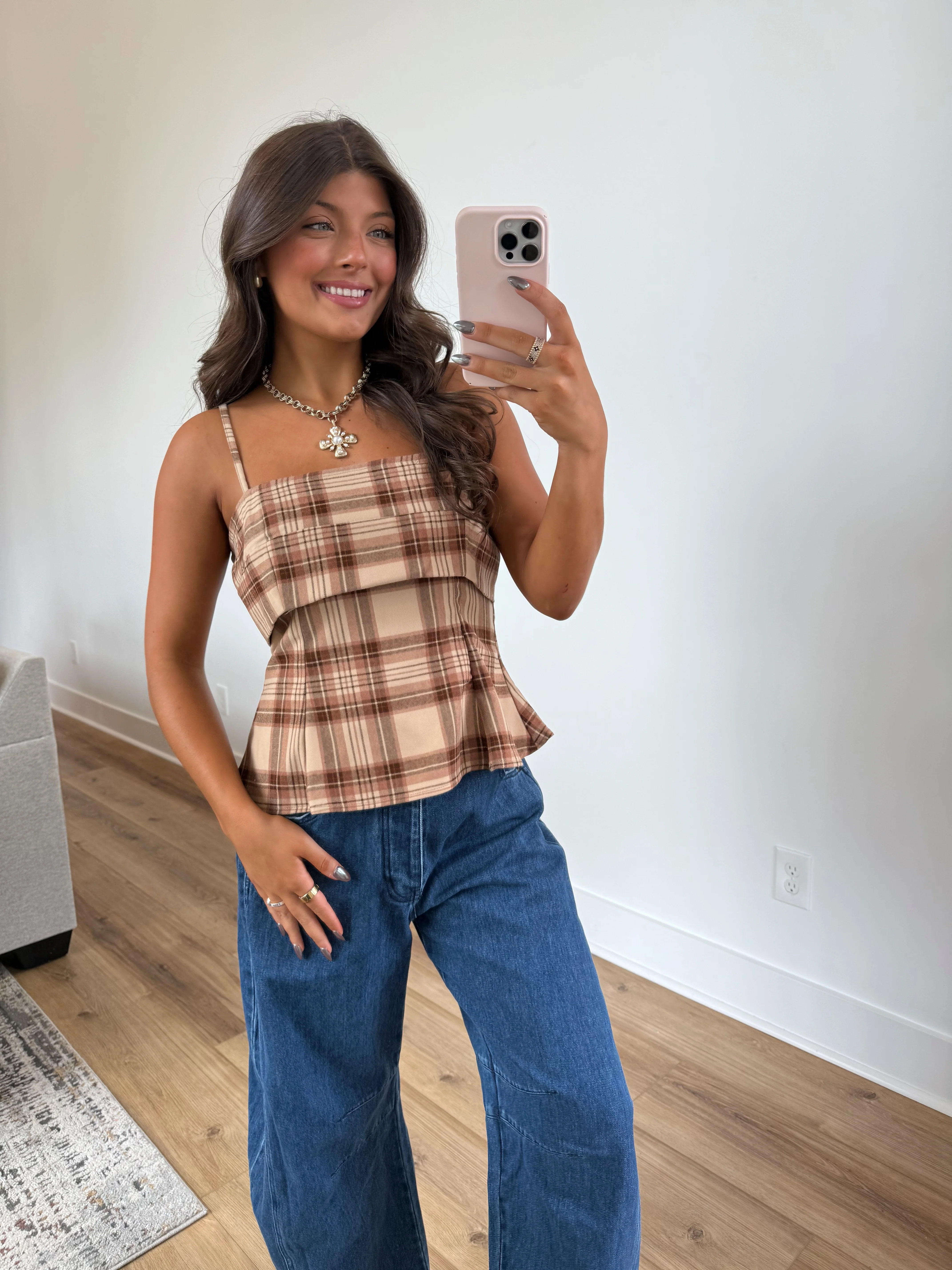 The Brielle Peplum Top - Image 2