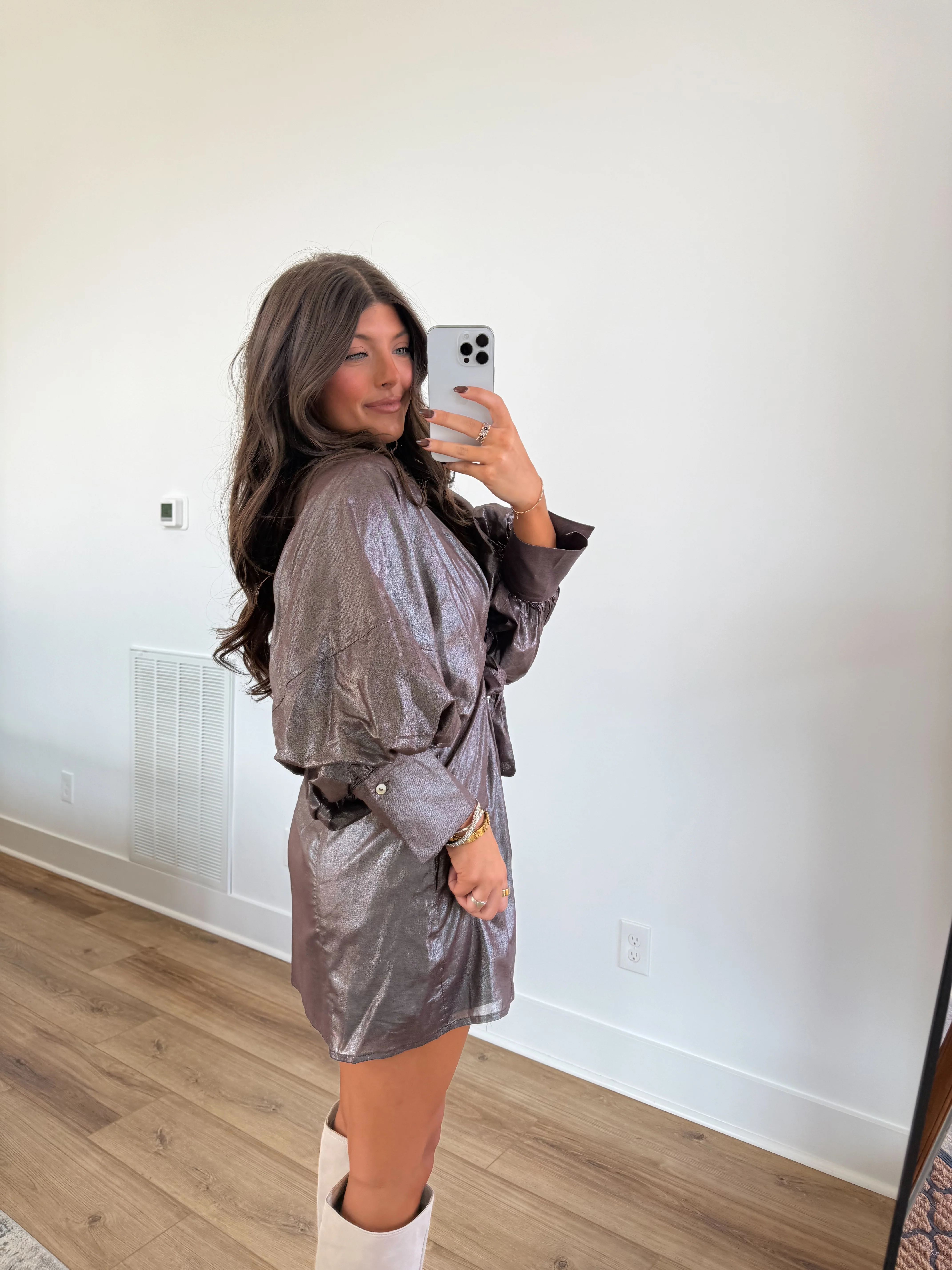 The Bronze Aura Dress - Image 5