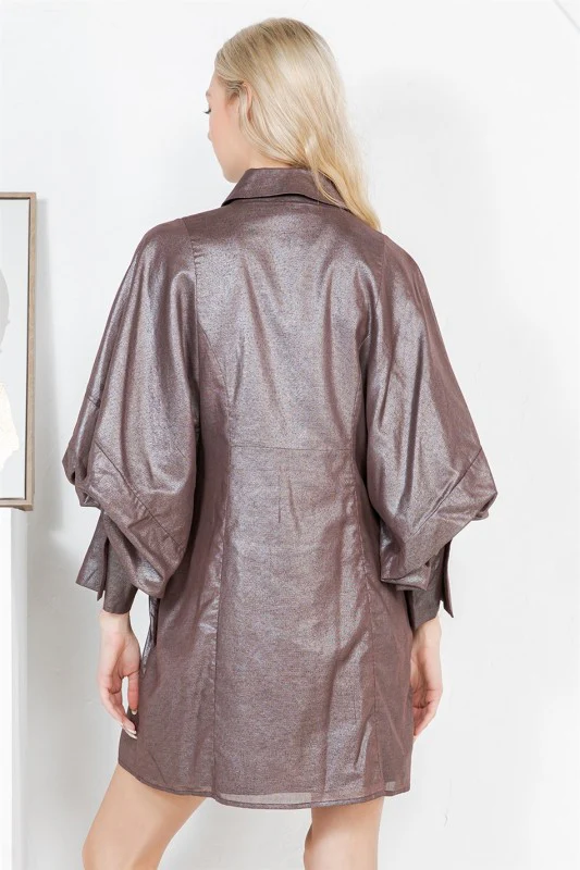 The Bronze Aura Dress - Image 8