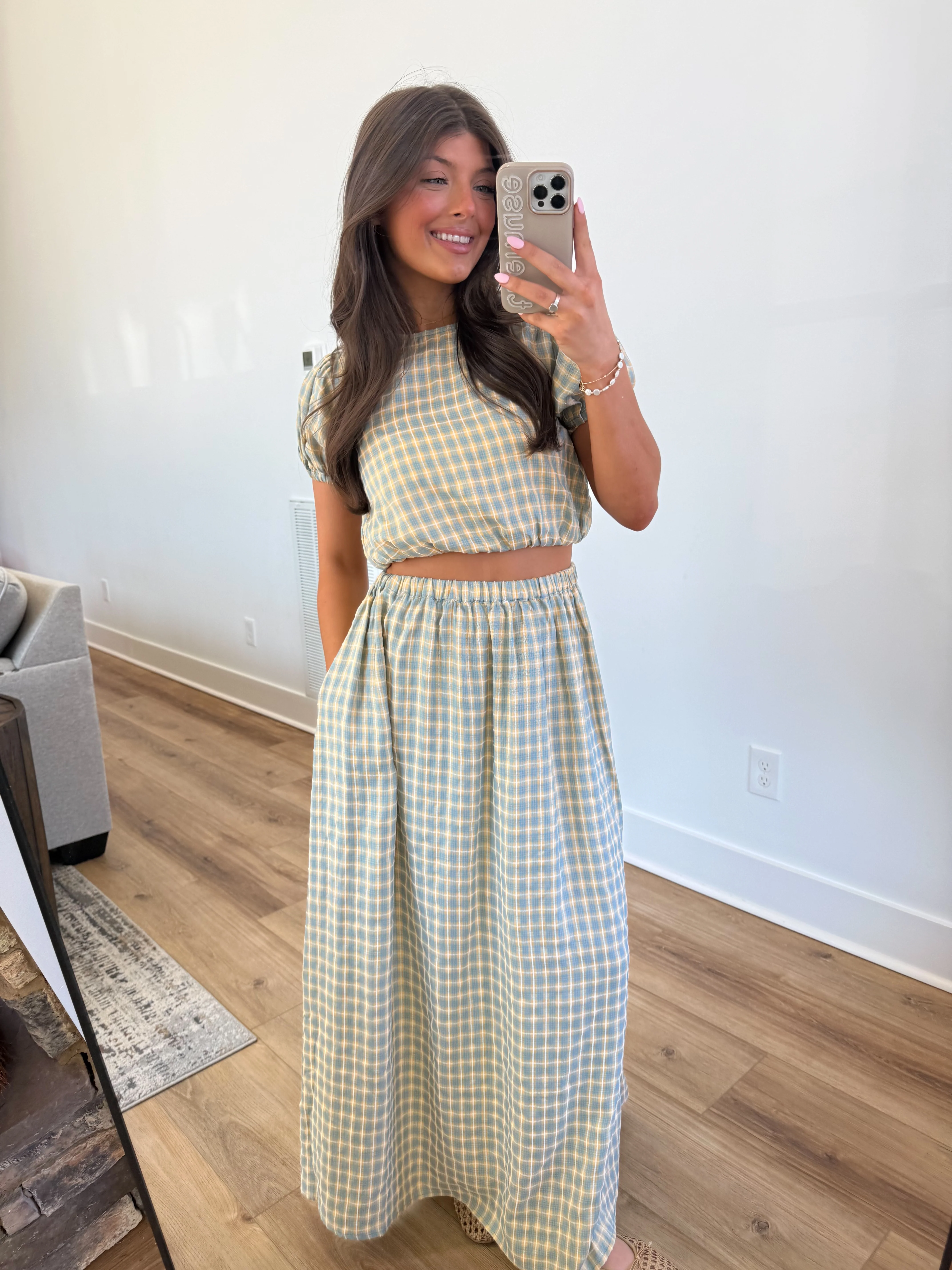 The Butter & Blue Skirt Set (Restock) - Image 3