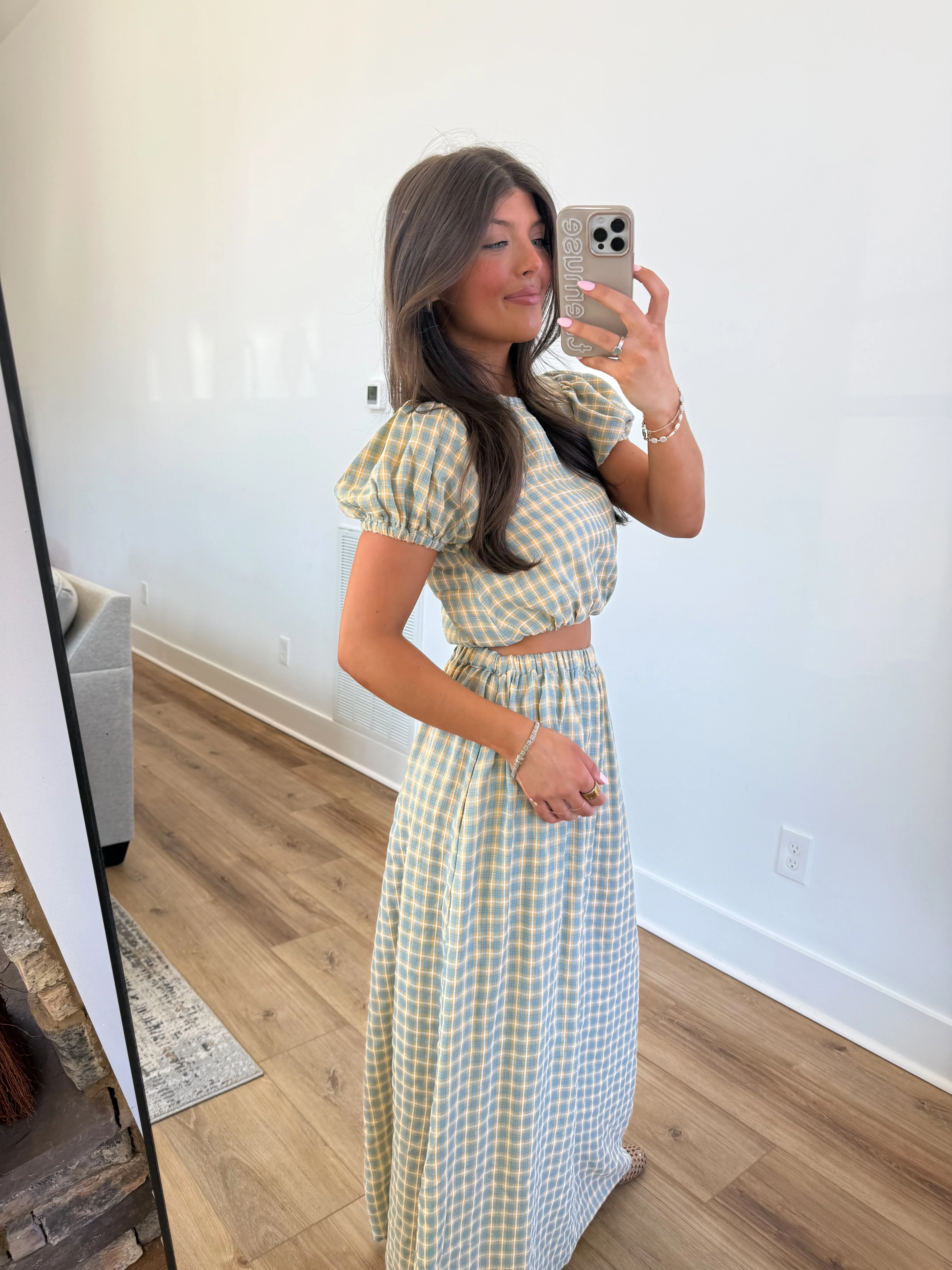 The Butter & Blue Skirt Set (Restock) - Image 4