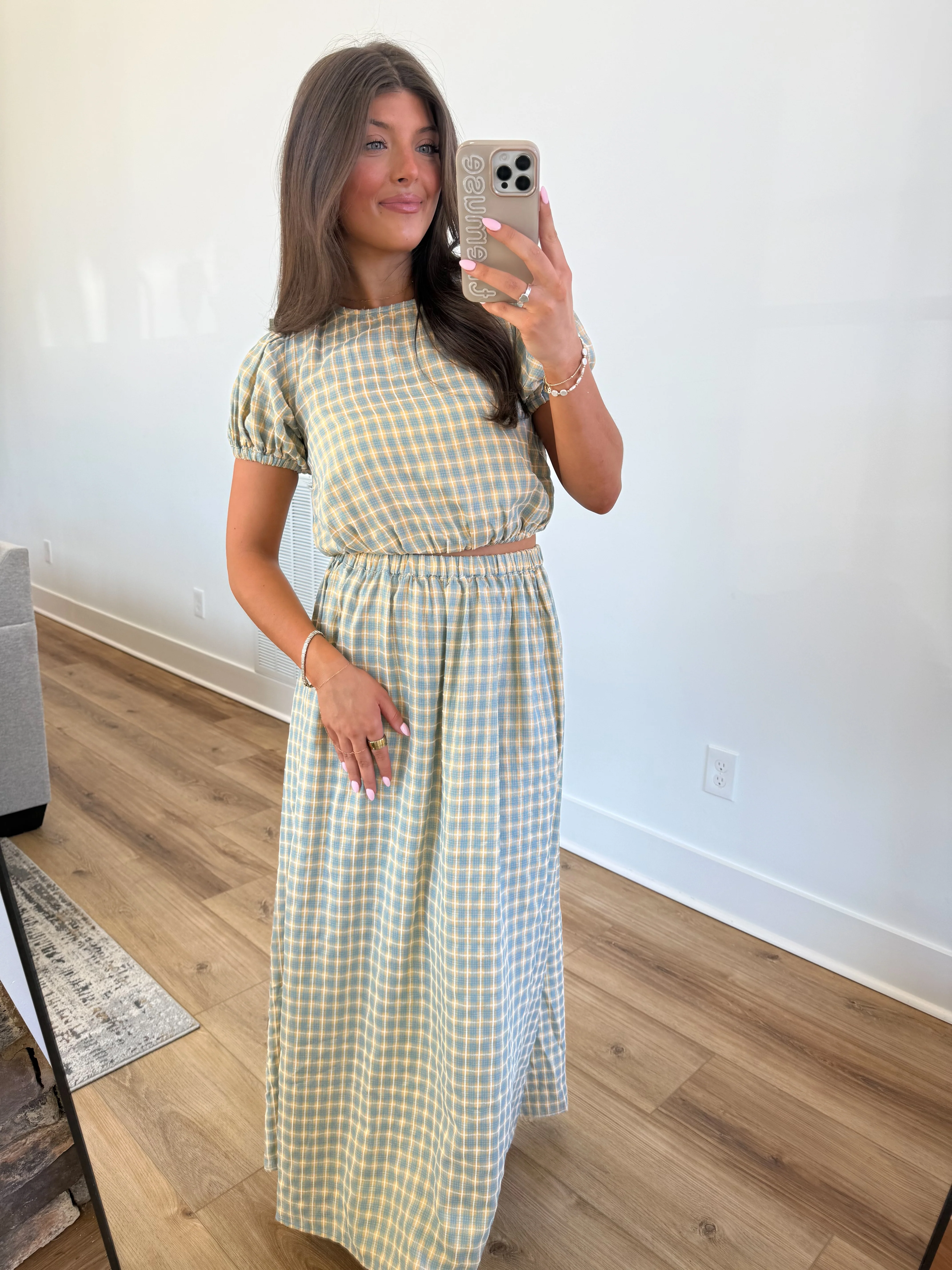 The Butter & Blue Skirt Set (Restock) - Image 5
