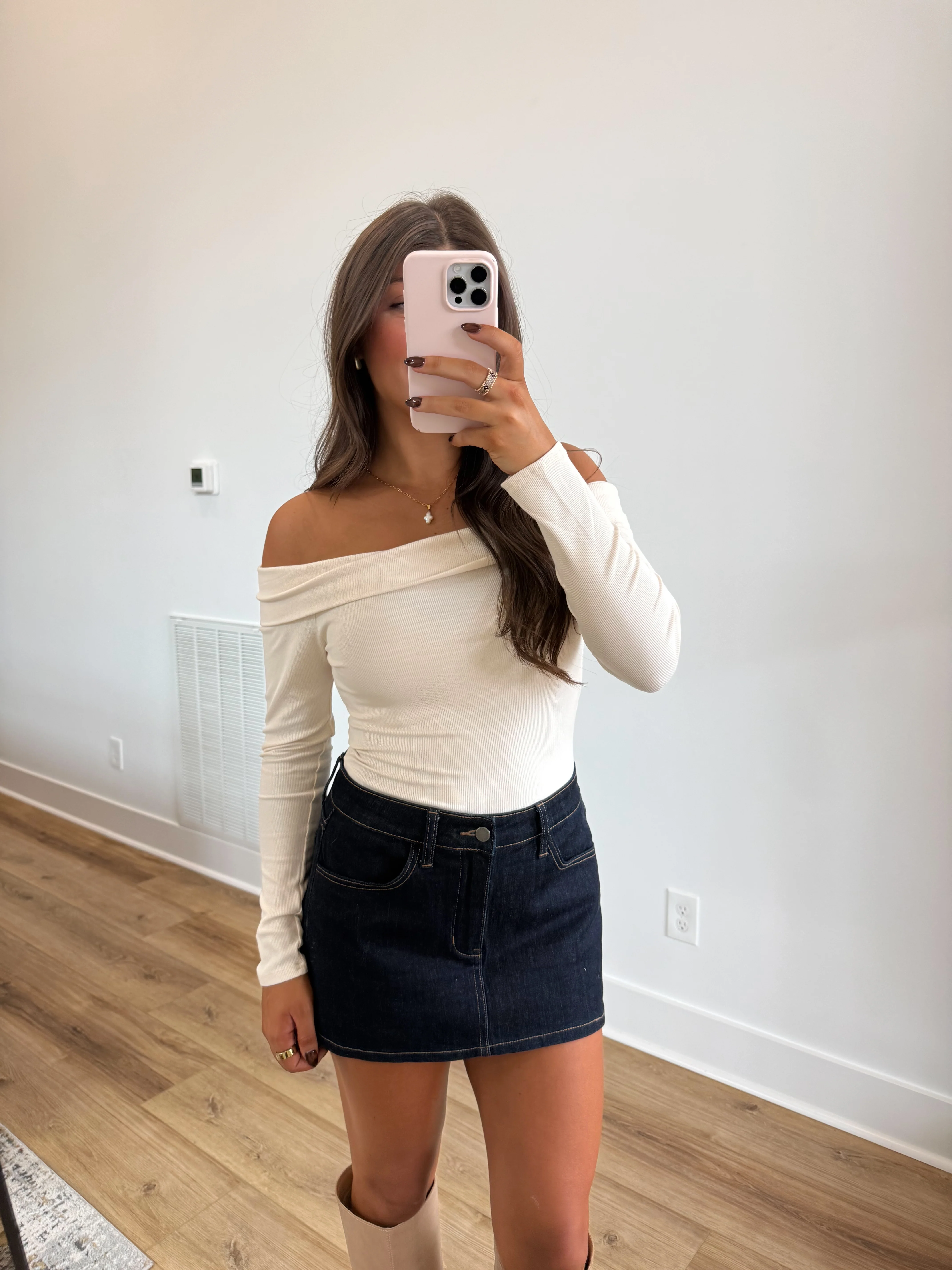 The Buttercream Ribbed Bodysuit - Image 2