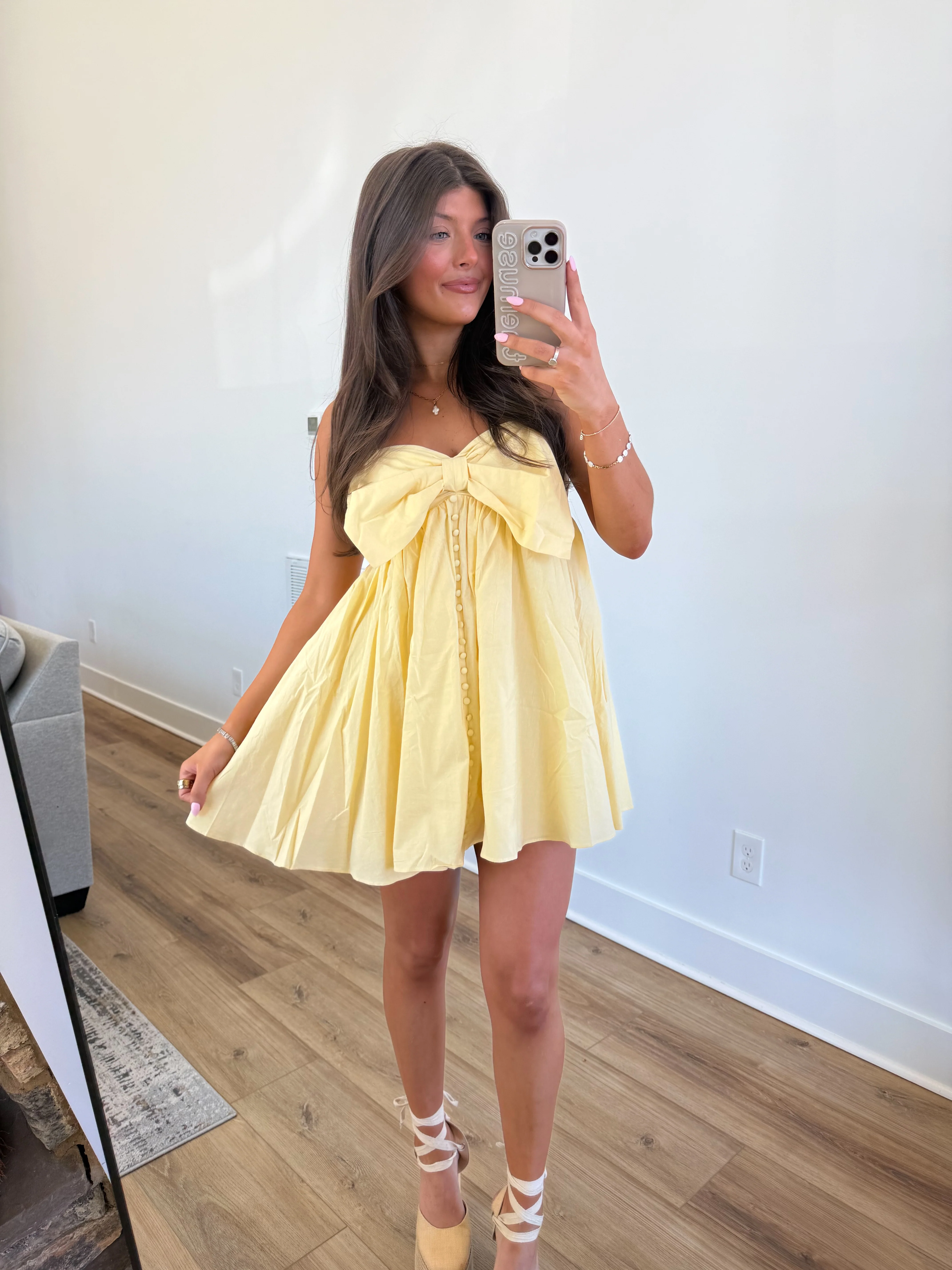 The Buttercup Bow Dress - Image 3