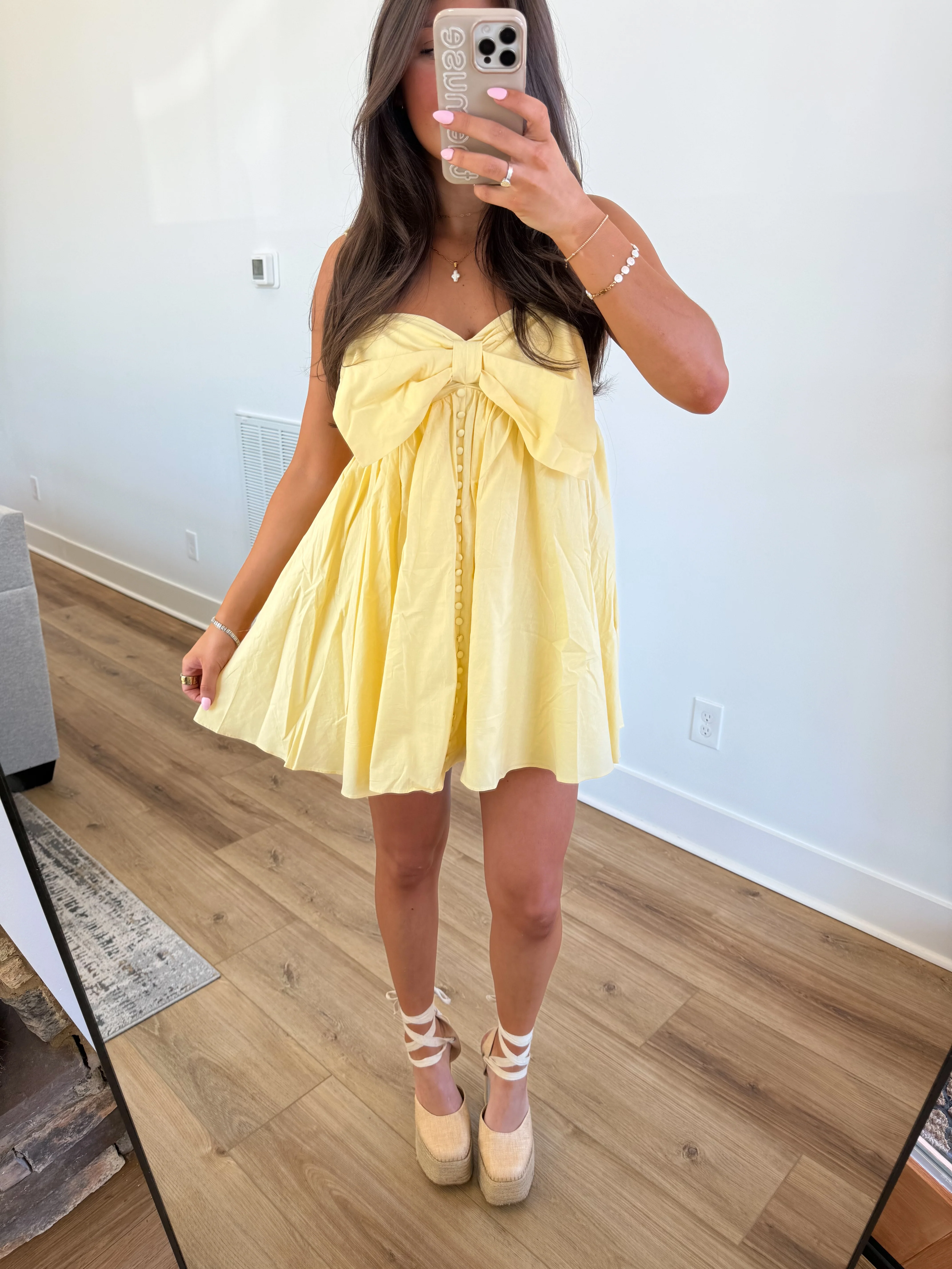 The Buttercup Bow Dress - Image 7