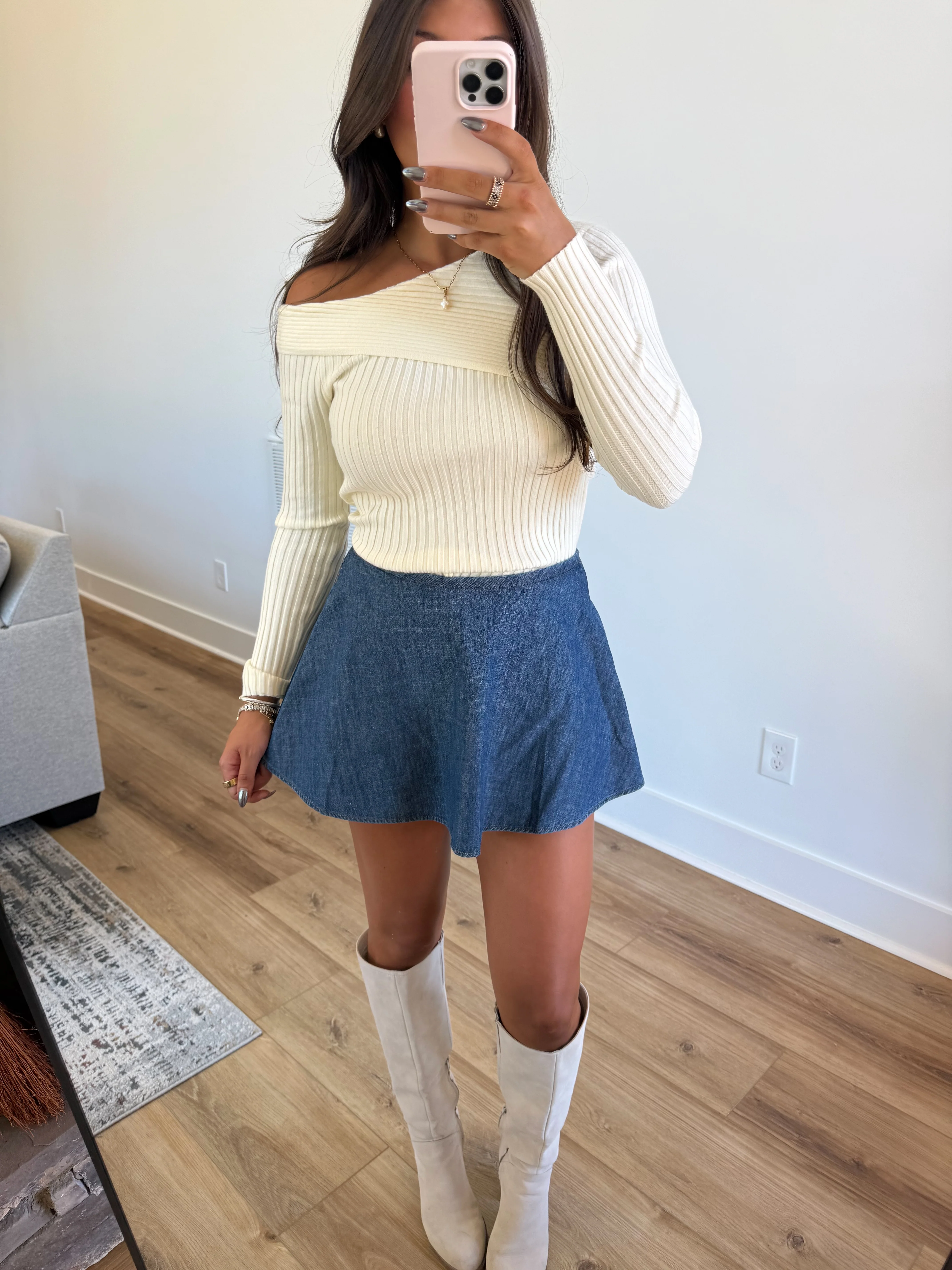 The Can’t Resist Knit (Cream) - Image 5