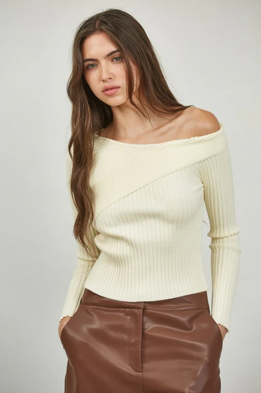 The Can’t Resist Knit (Cream) - Image 9