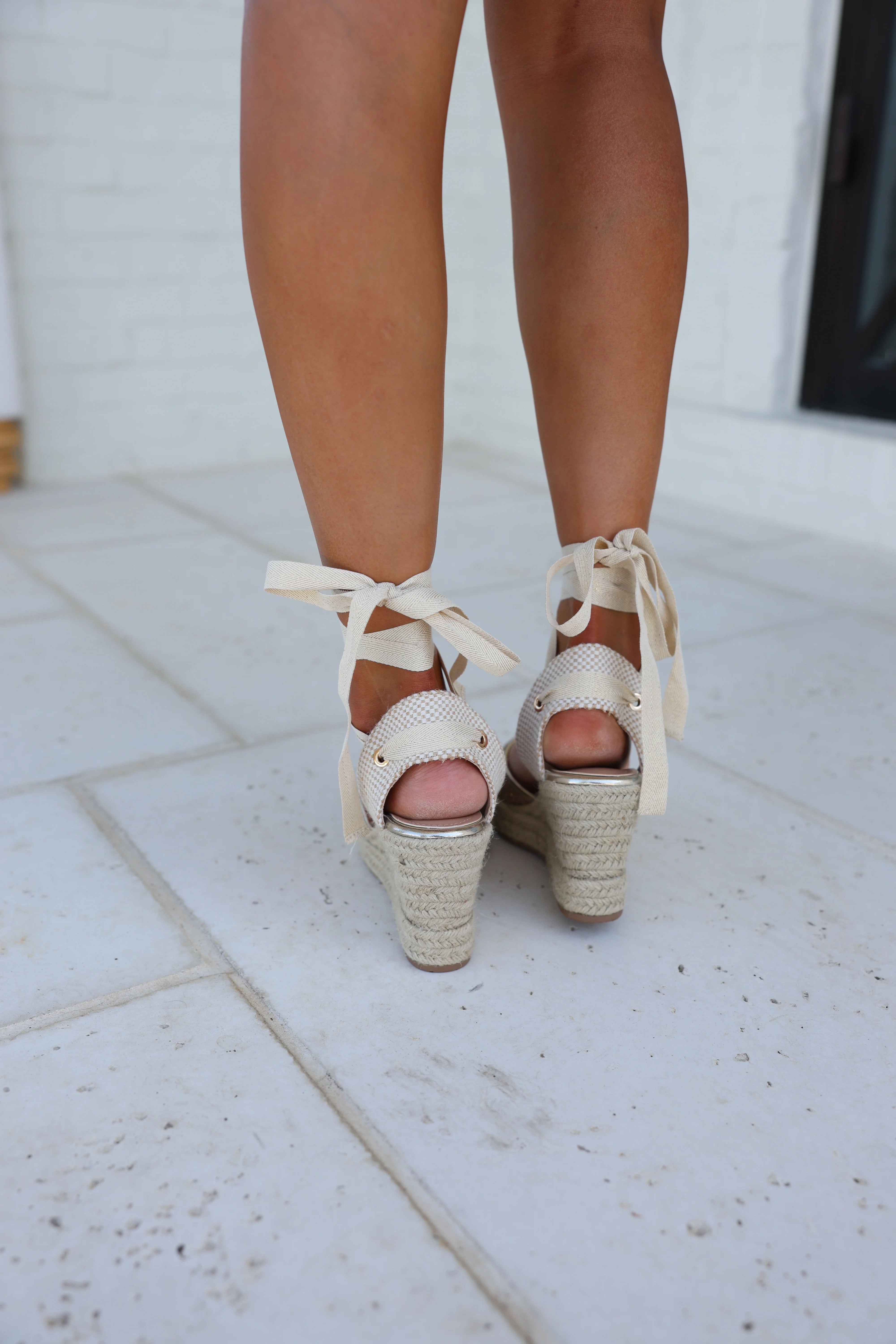 The Capri Gold Wedge - Image 2