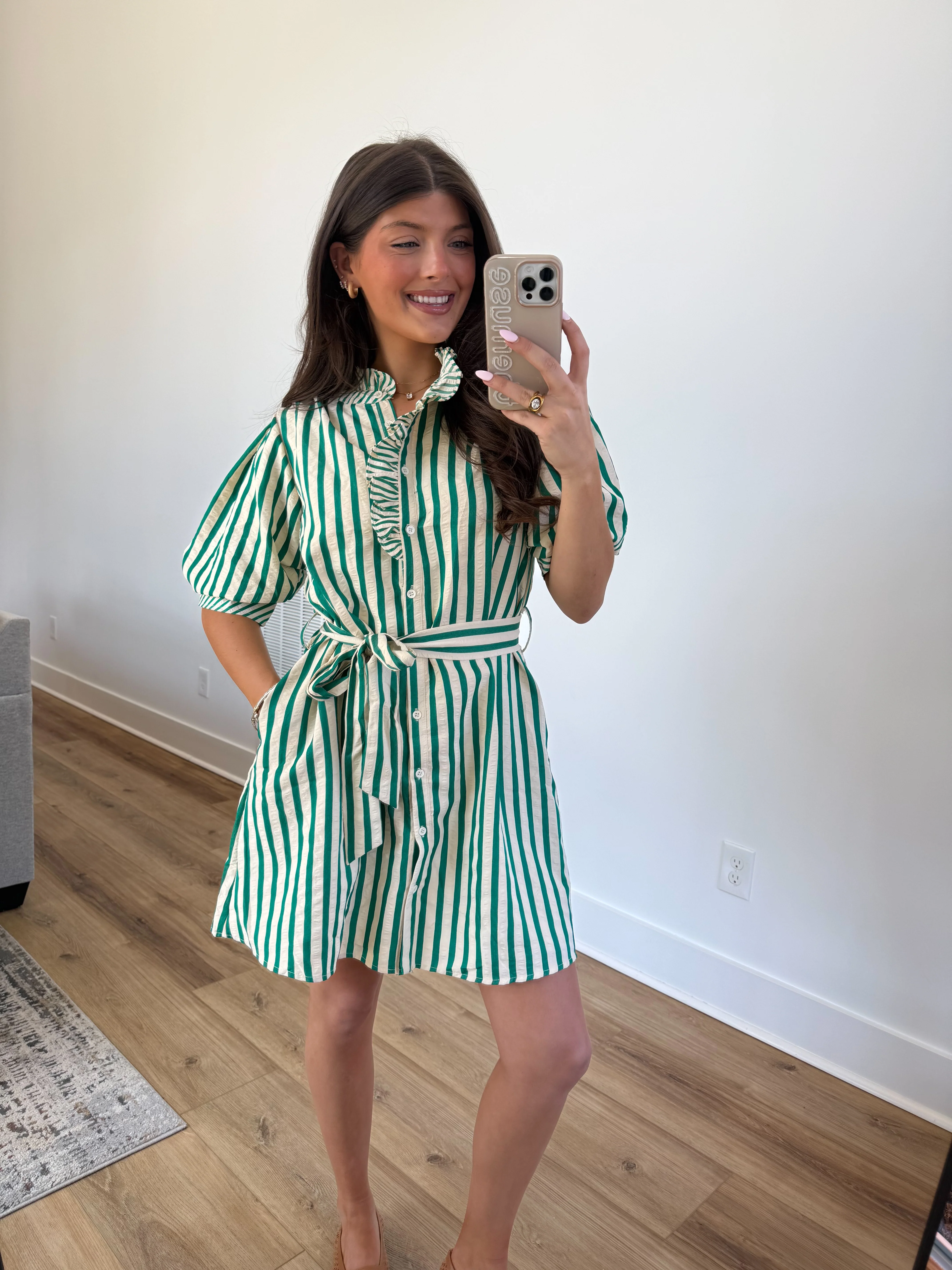 The Chapel Charm Dress - Green - Image 2