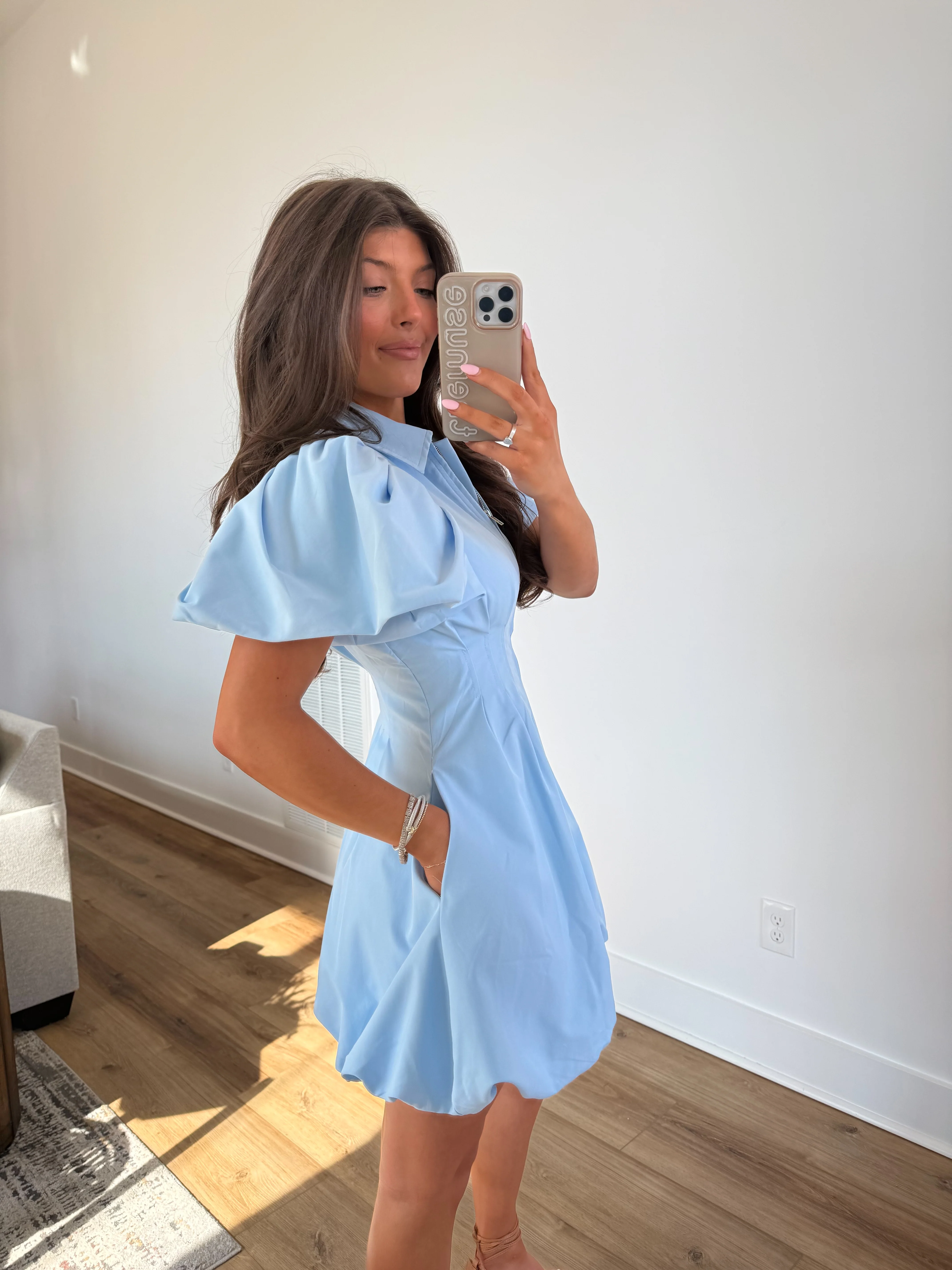 The Charlotte Dress (Blue) - Image 4