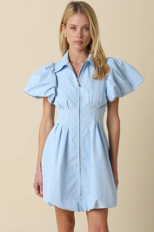 The Charlotte Dress (Blue) - Image 5