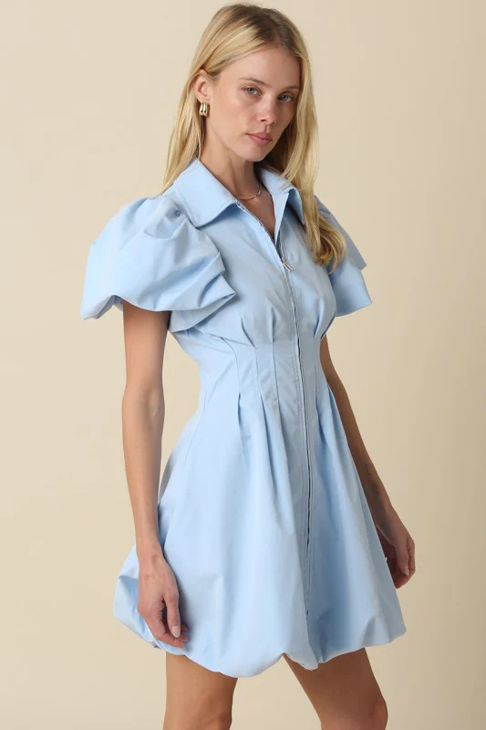 The Charlotte Dress (Blue) - Image 7