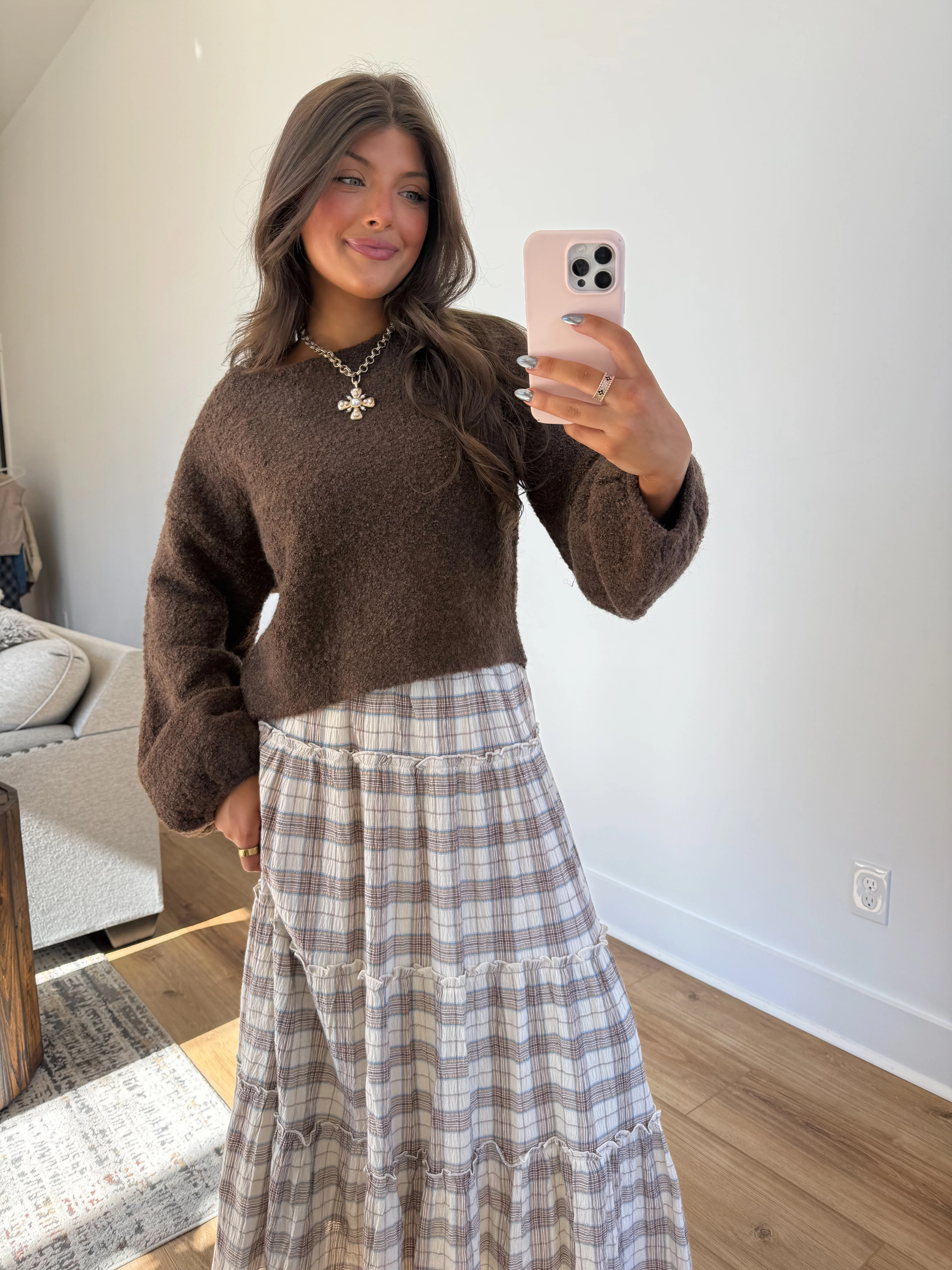 The Chocolate Textured Sweater - Image 2