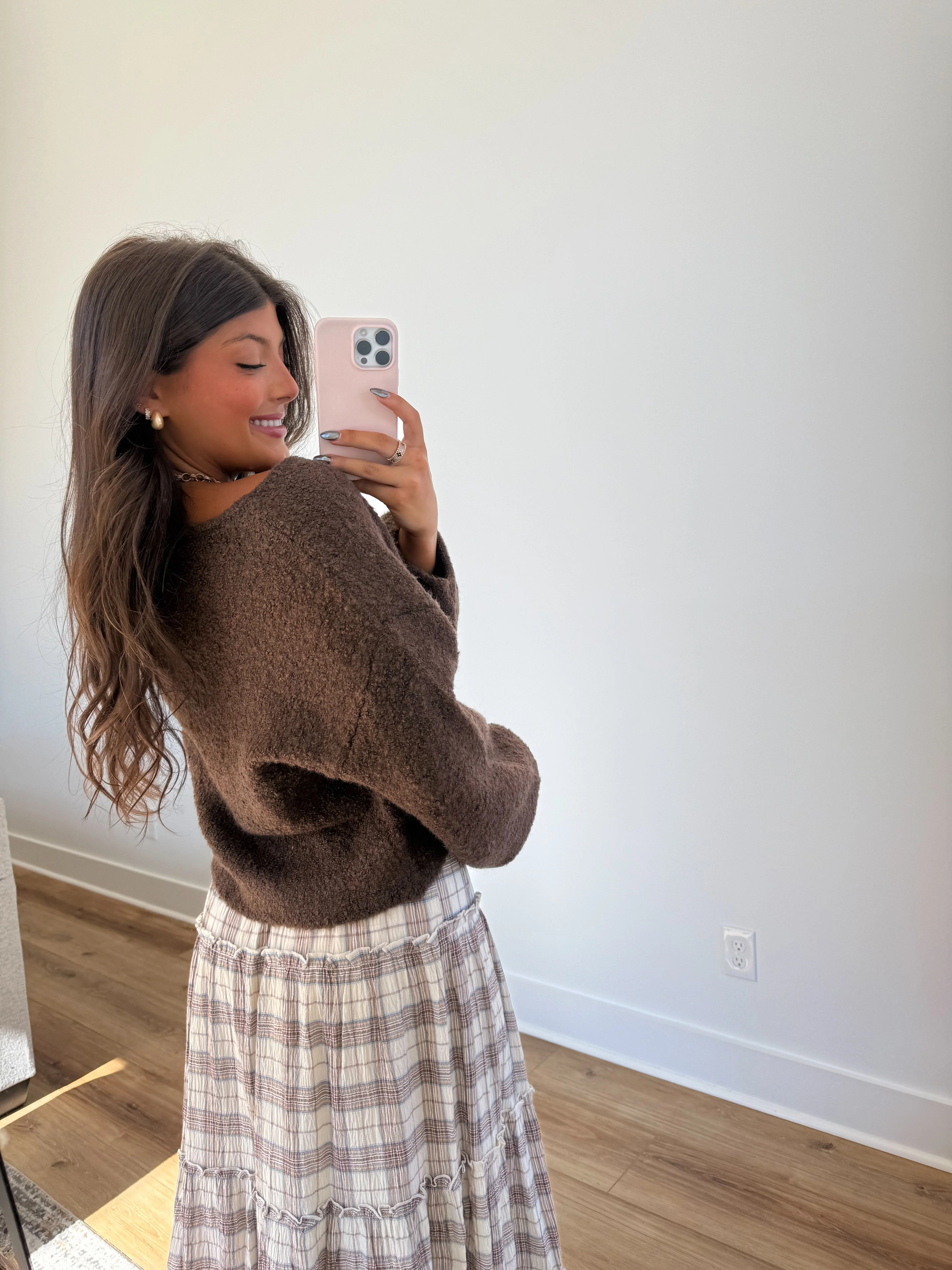 The Chocolate Textured Sweater - Image 4