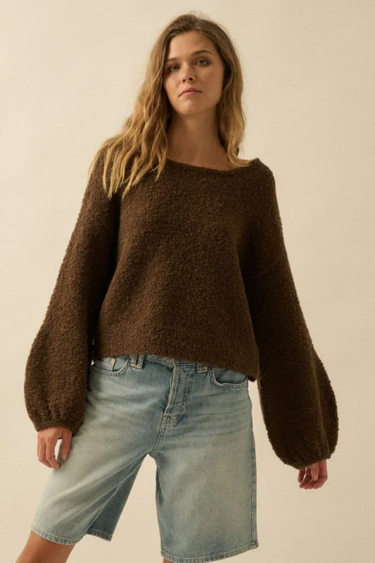 The Chocolate Textured Sweater - Image 6