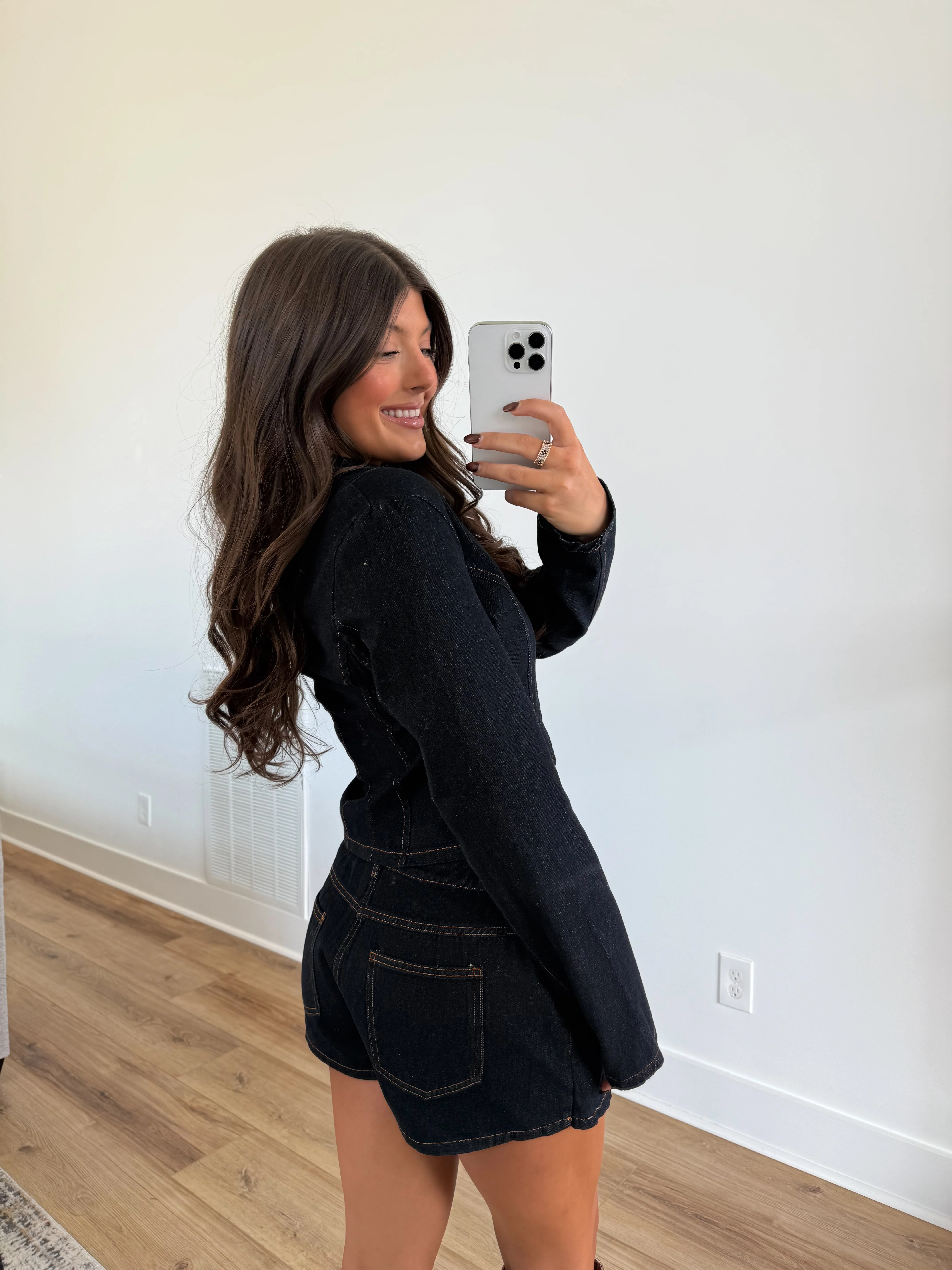 The City Chic Denim Blazer - Image 3