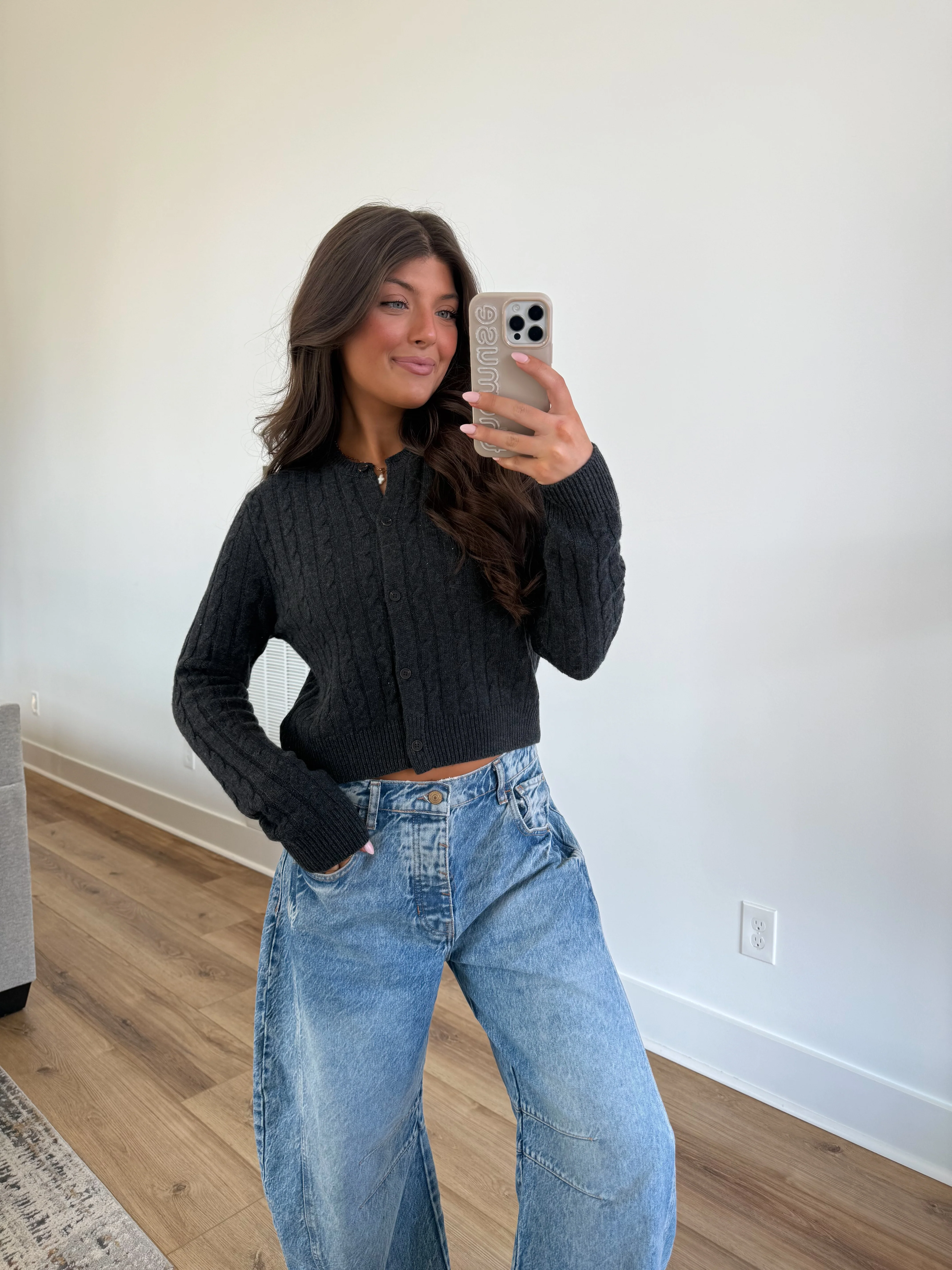 The Classic Cable Cardi