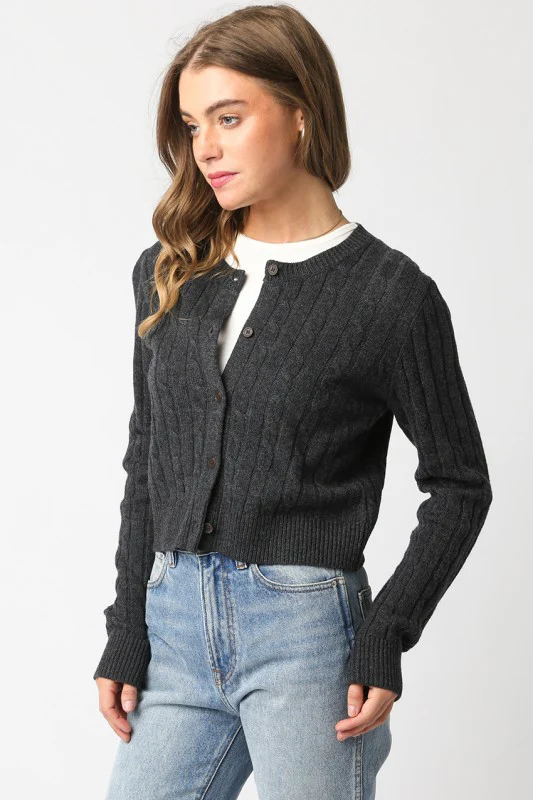 The Classic Cable Cardi - Image 10