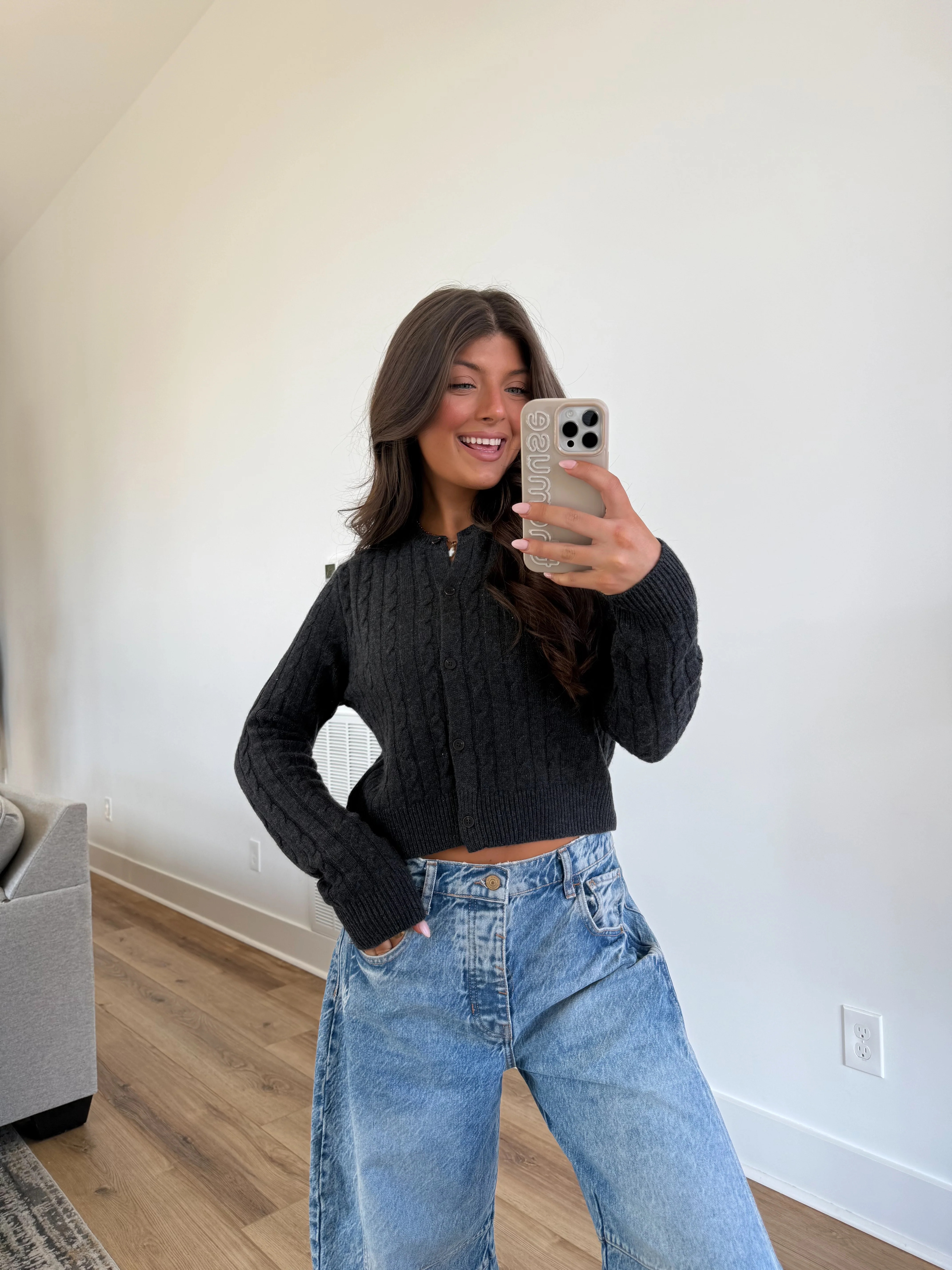 The Classic Cable Cardi - Image 5