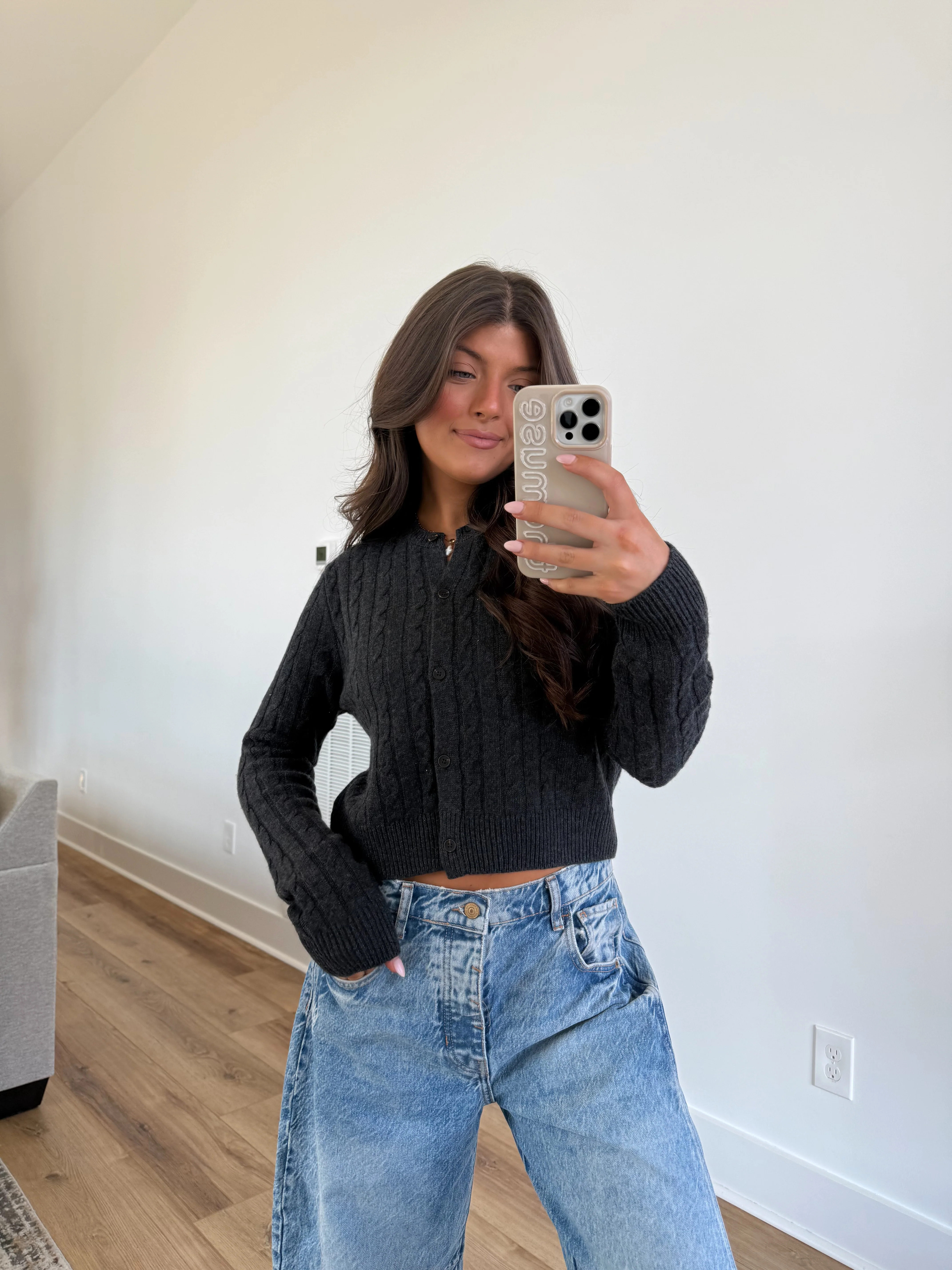 The Classic Cable Cardi - Image 7