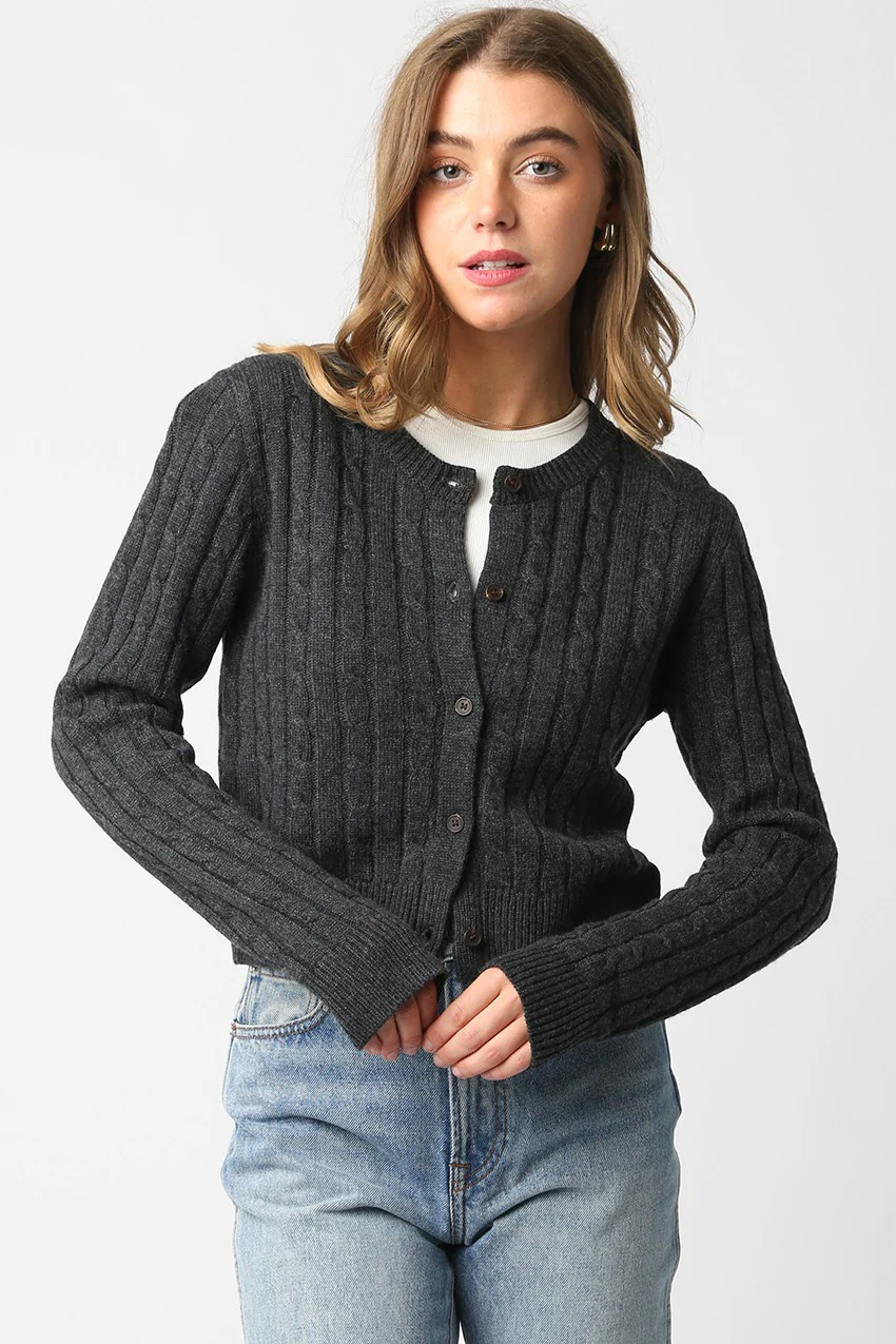The Classic Cable Cardi - Image 8