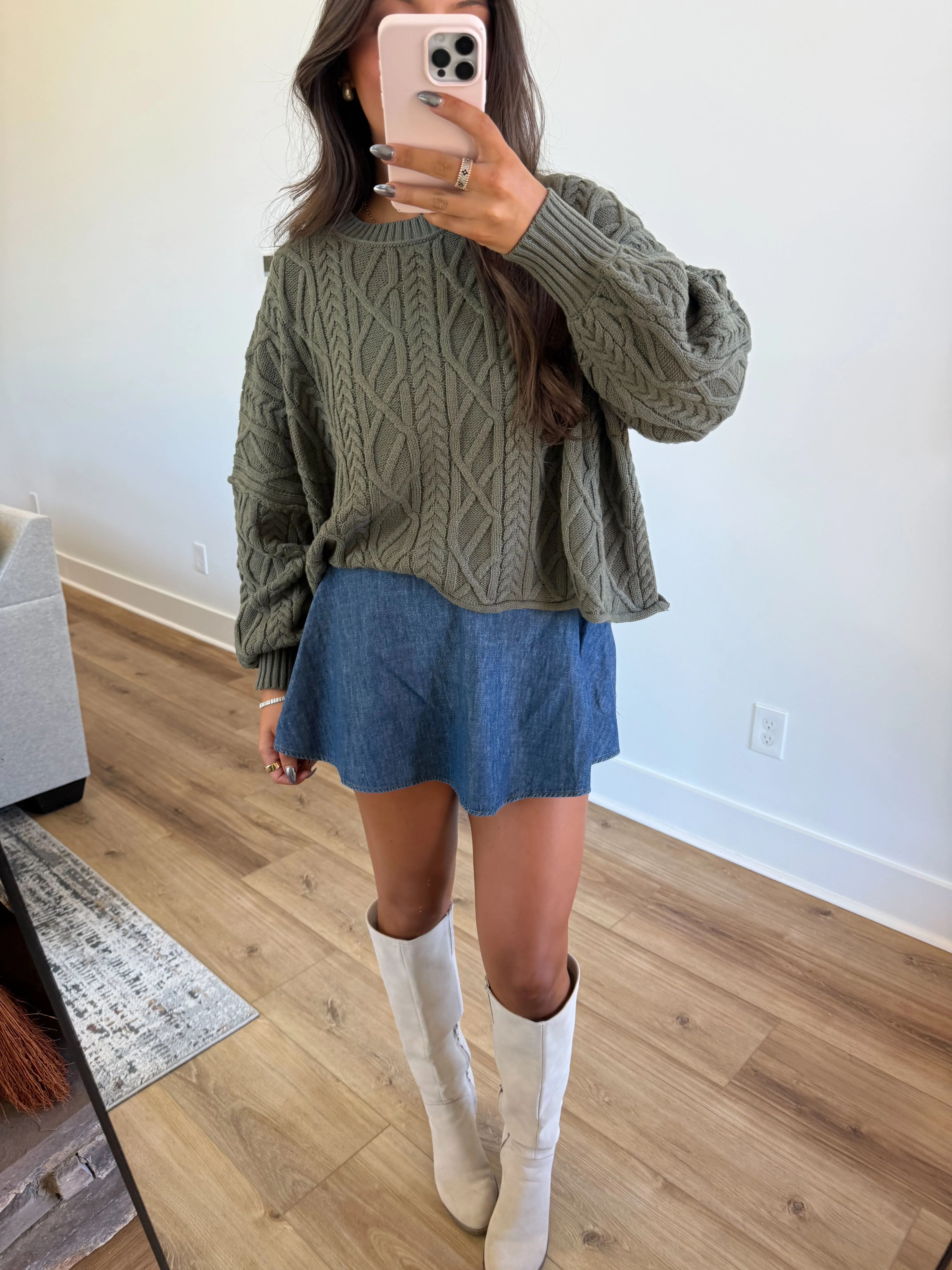 The Classic Knit (Green) - Image 5
