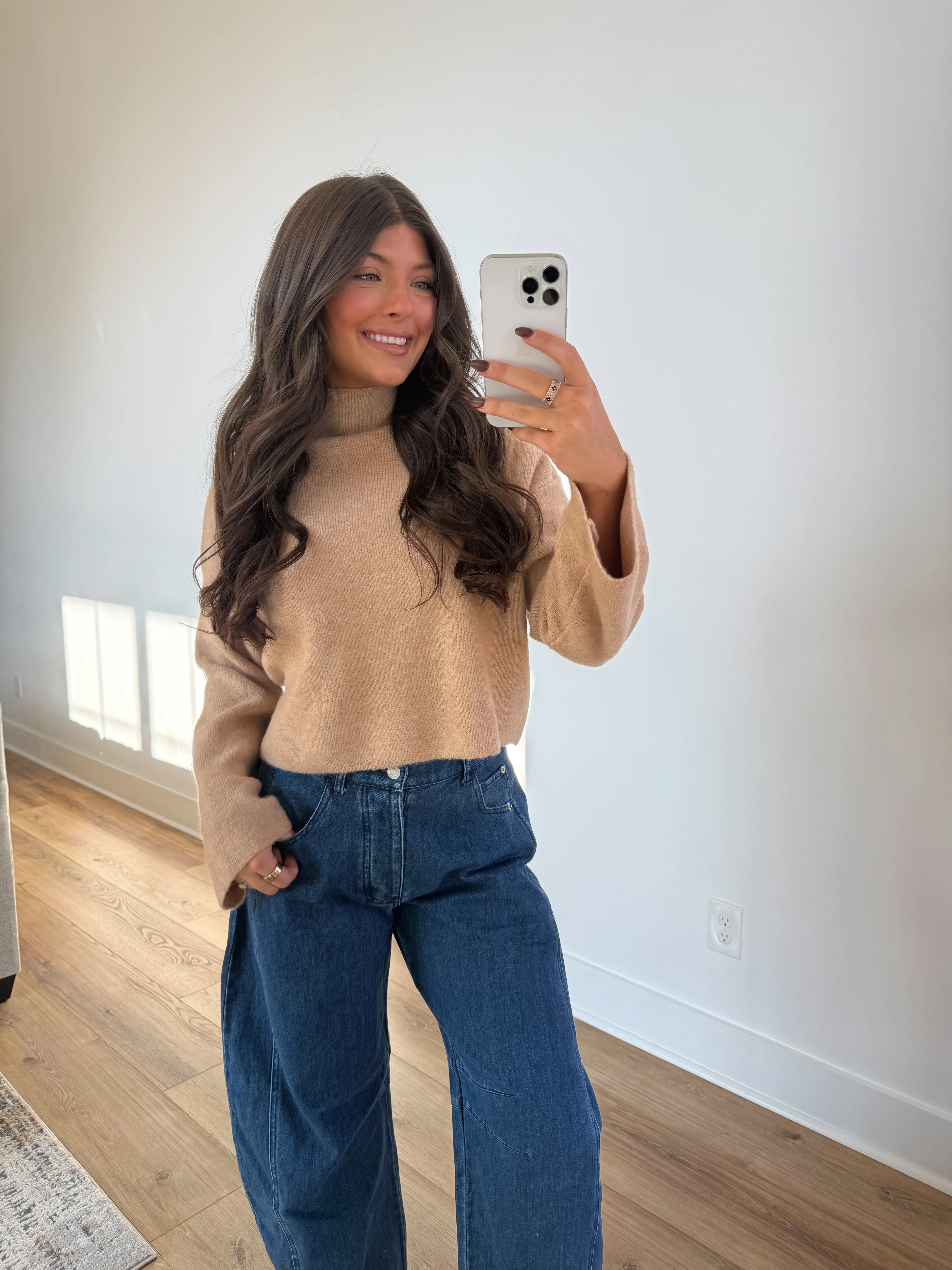 The Classic Tan Turtleneck - Image 5