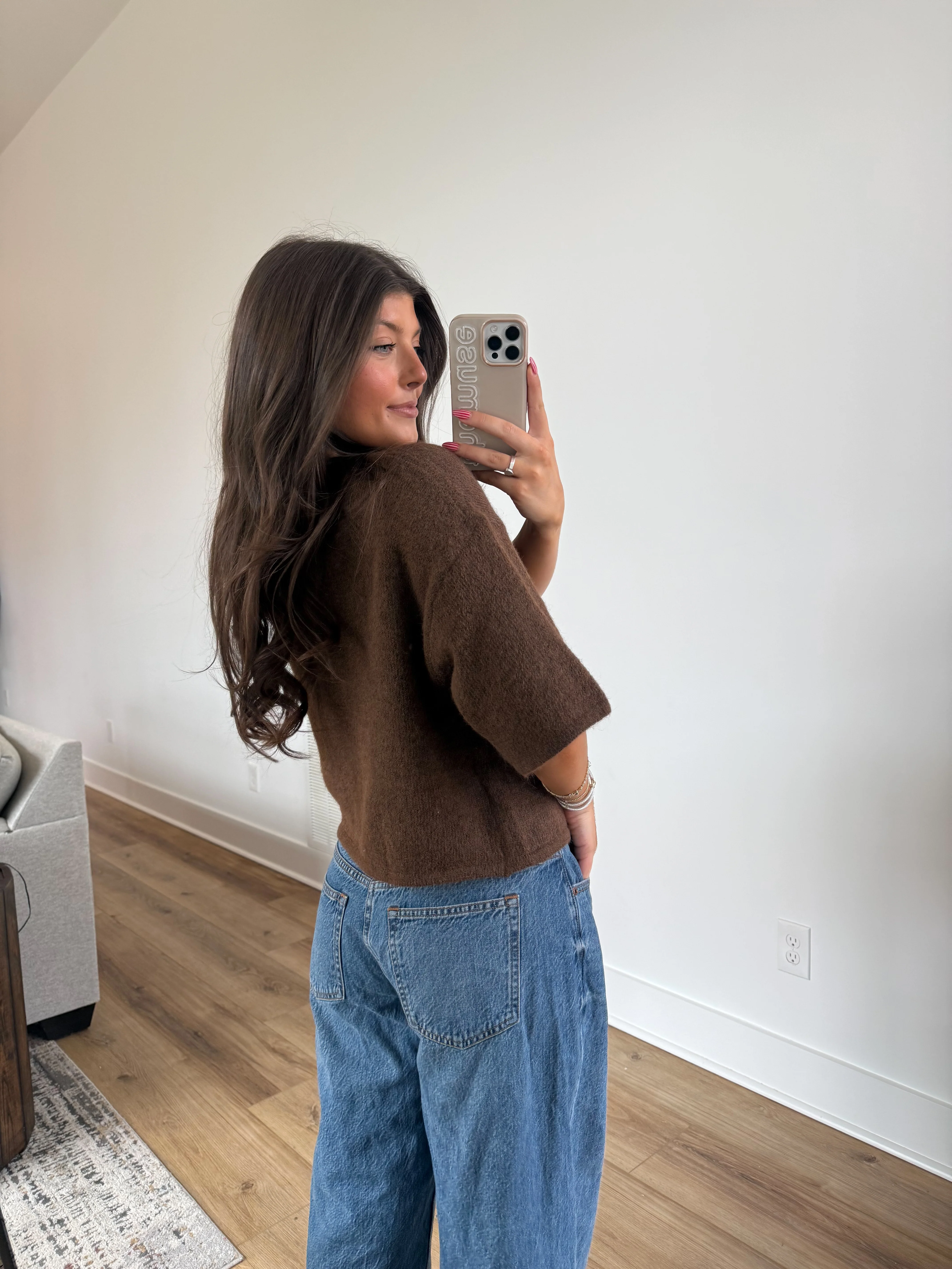 The Cloud Cardi (Brown) - Image 3