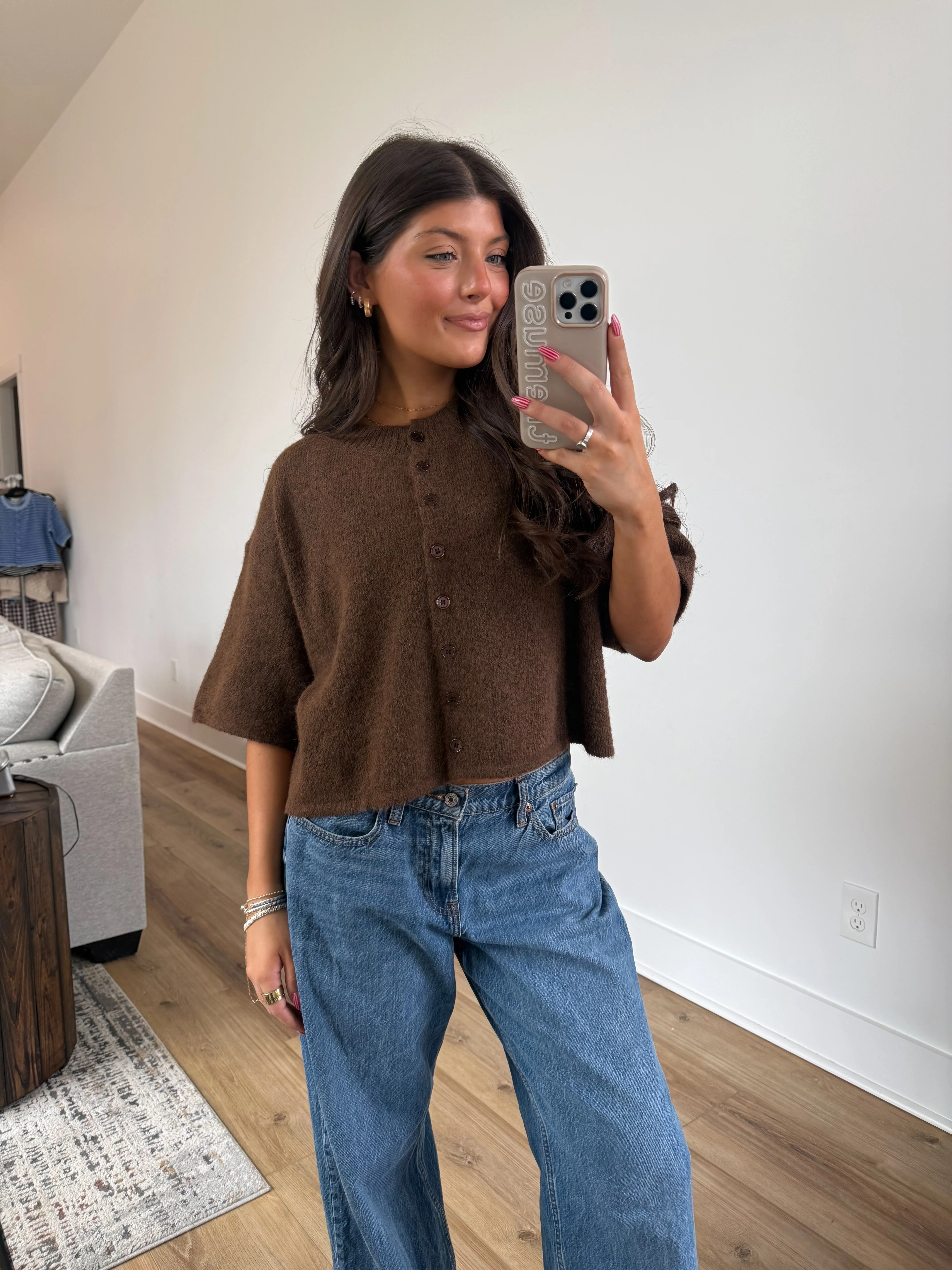 The Cloud Cardi (Brown) - Image 4