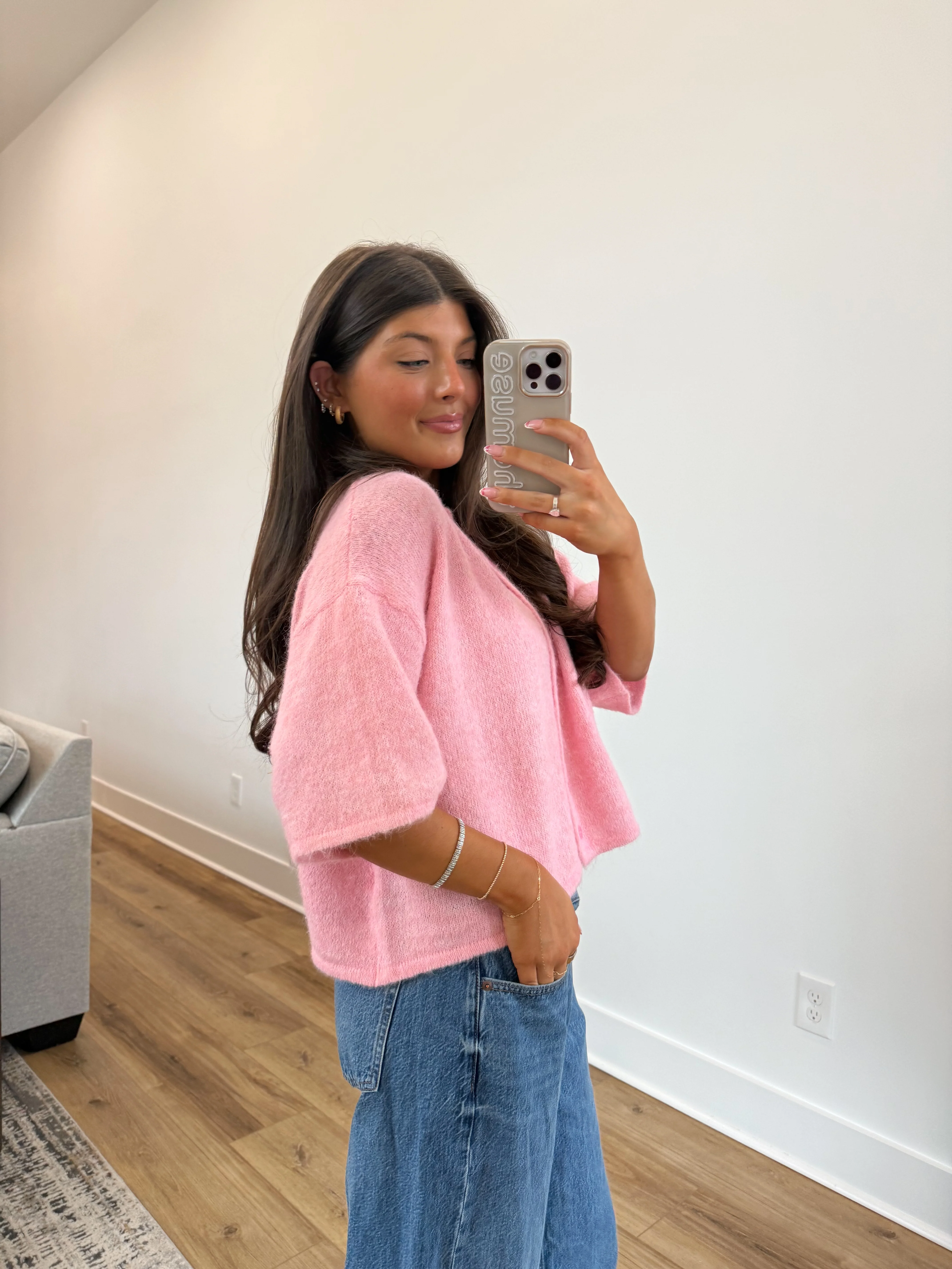 The Cloud Cardi (Pink)(Restock) - Image 4