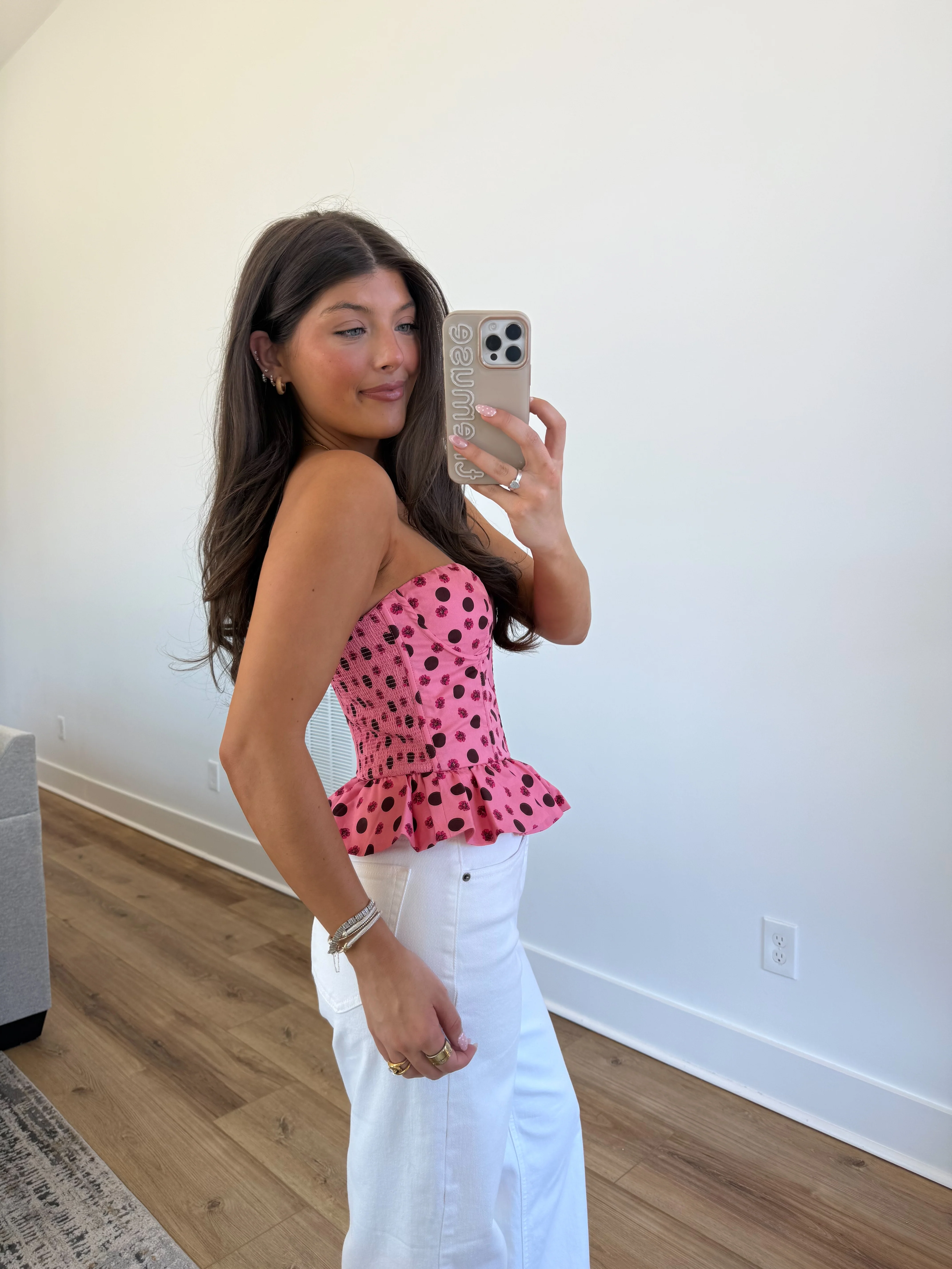 The Cocoa Bloom Corset Top - Image 3