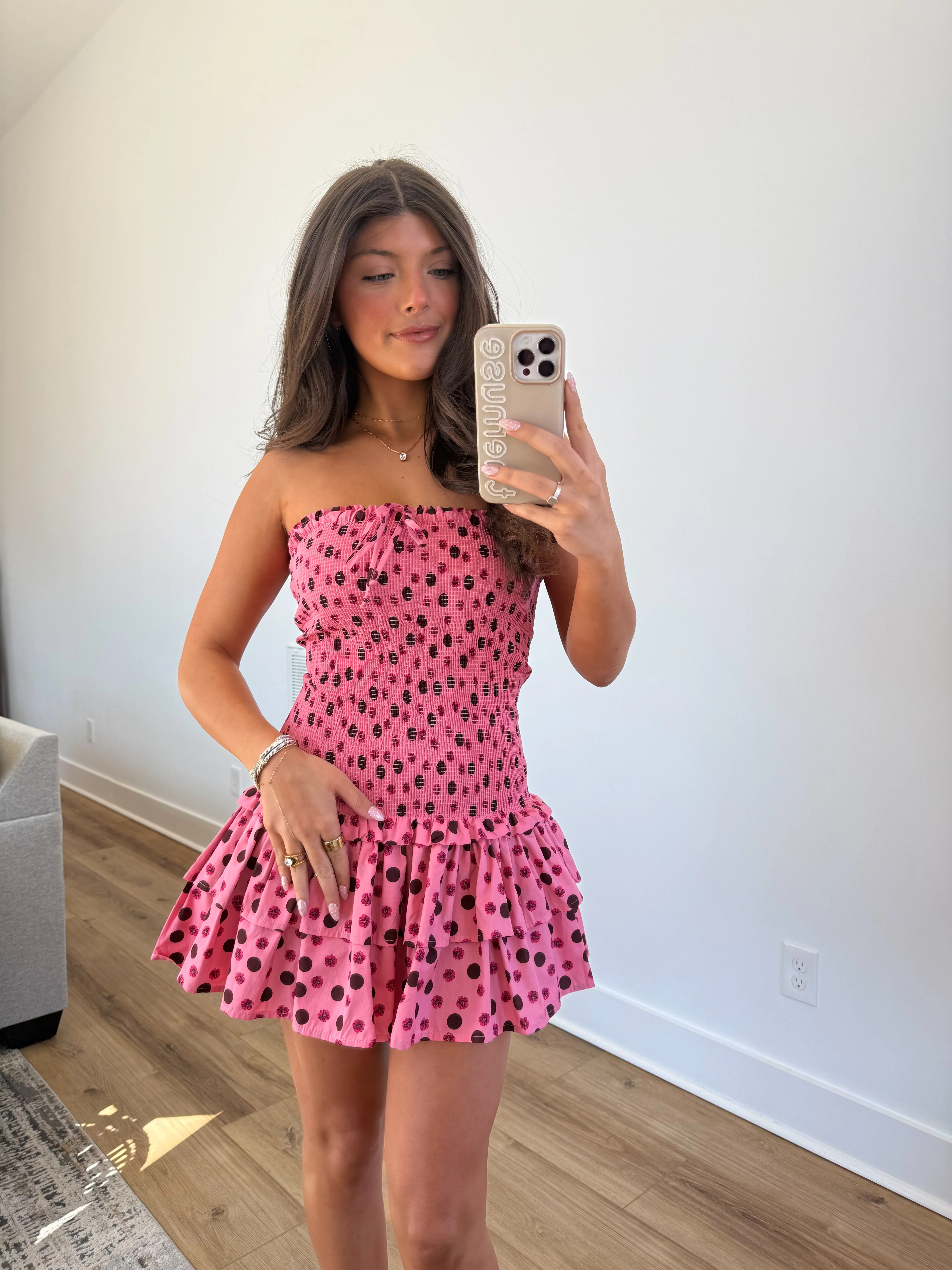 The Cocoa Bloom Mini Dres - Image 3